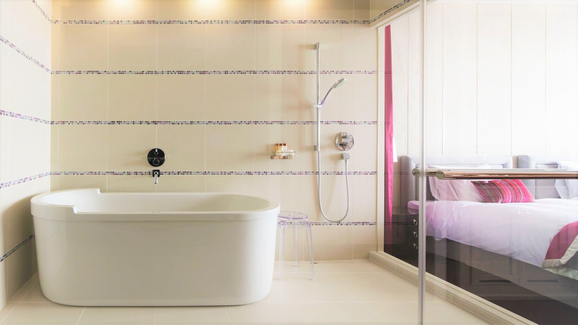 "Premium Designer's Twin Bathroom"
