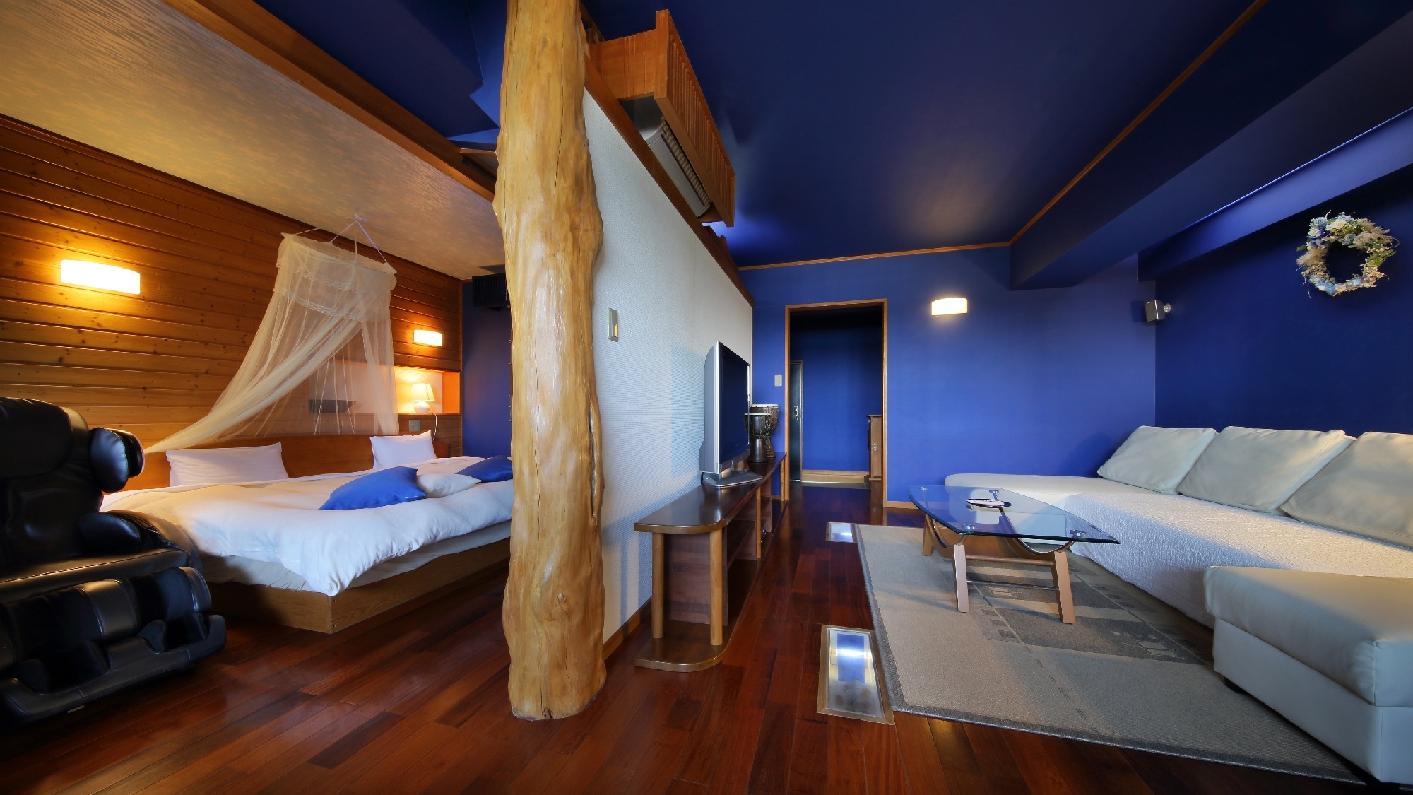 New seaside premium suite "Sea" ☆ A sea-themed suite with an extra-large bed ☆