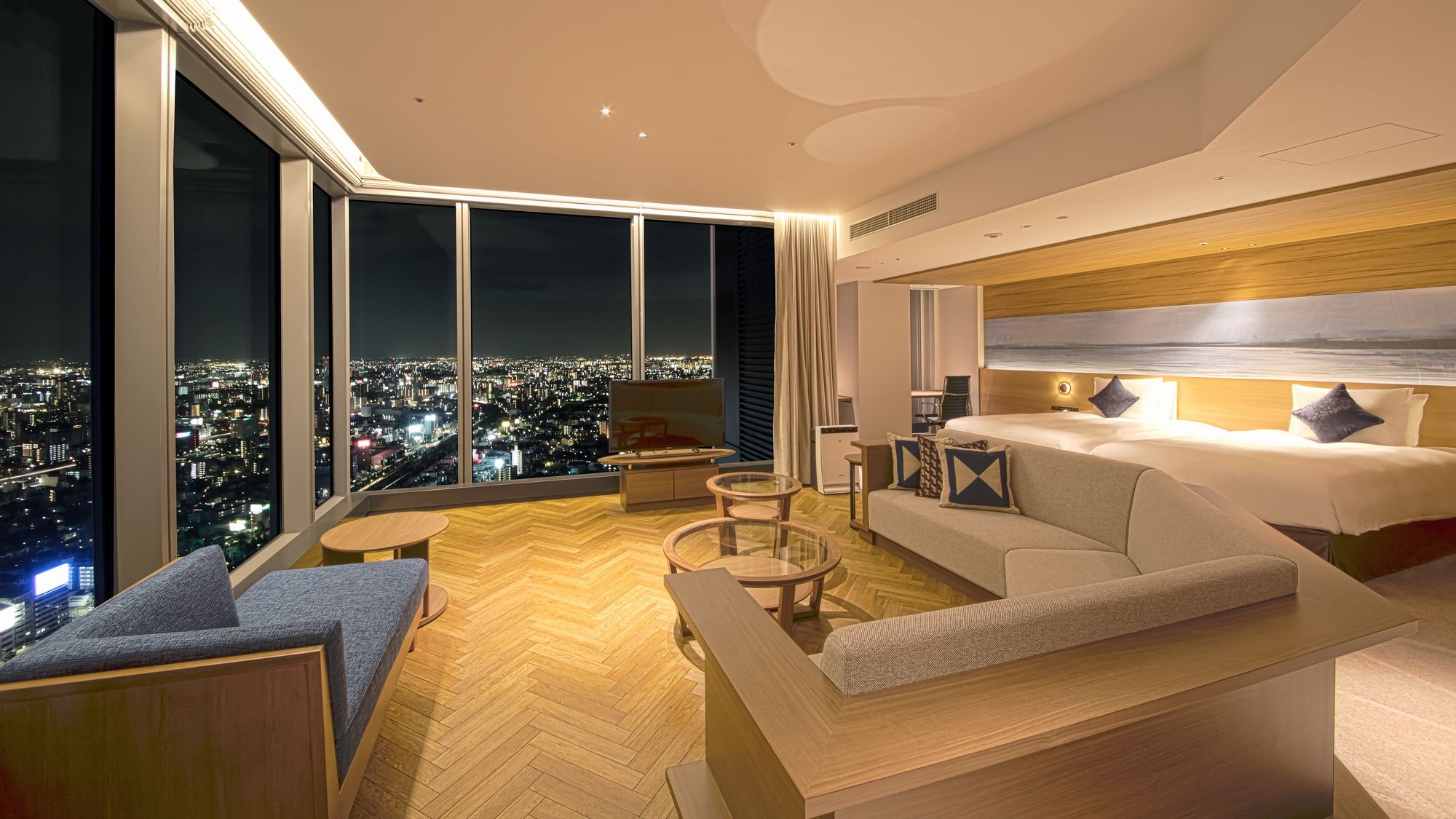 [32nd floor and above] Premium corner twin