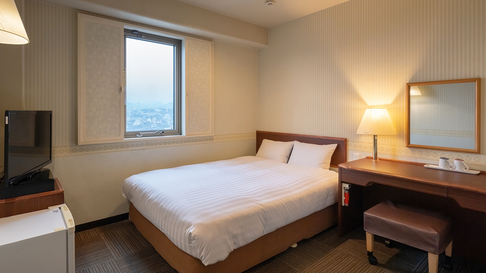 [Double] Spacious and comfortable even with luggage.
