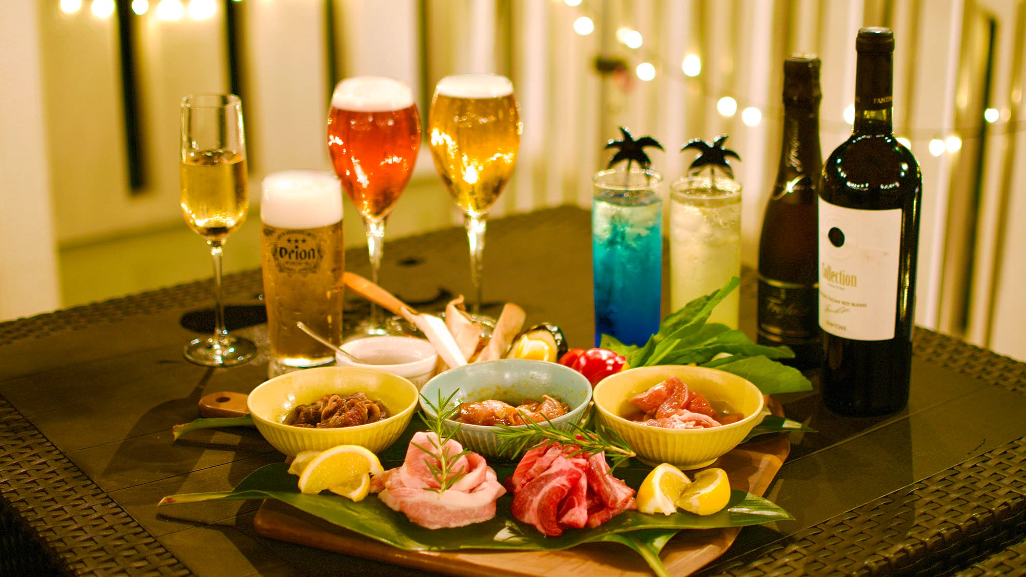 ・[BBQ (ví dụ)] Thưởng thức BBQ và rượu đảo theo ý thích trên sân thượng (cần đặt chỗ trước)