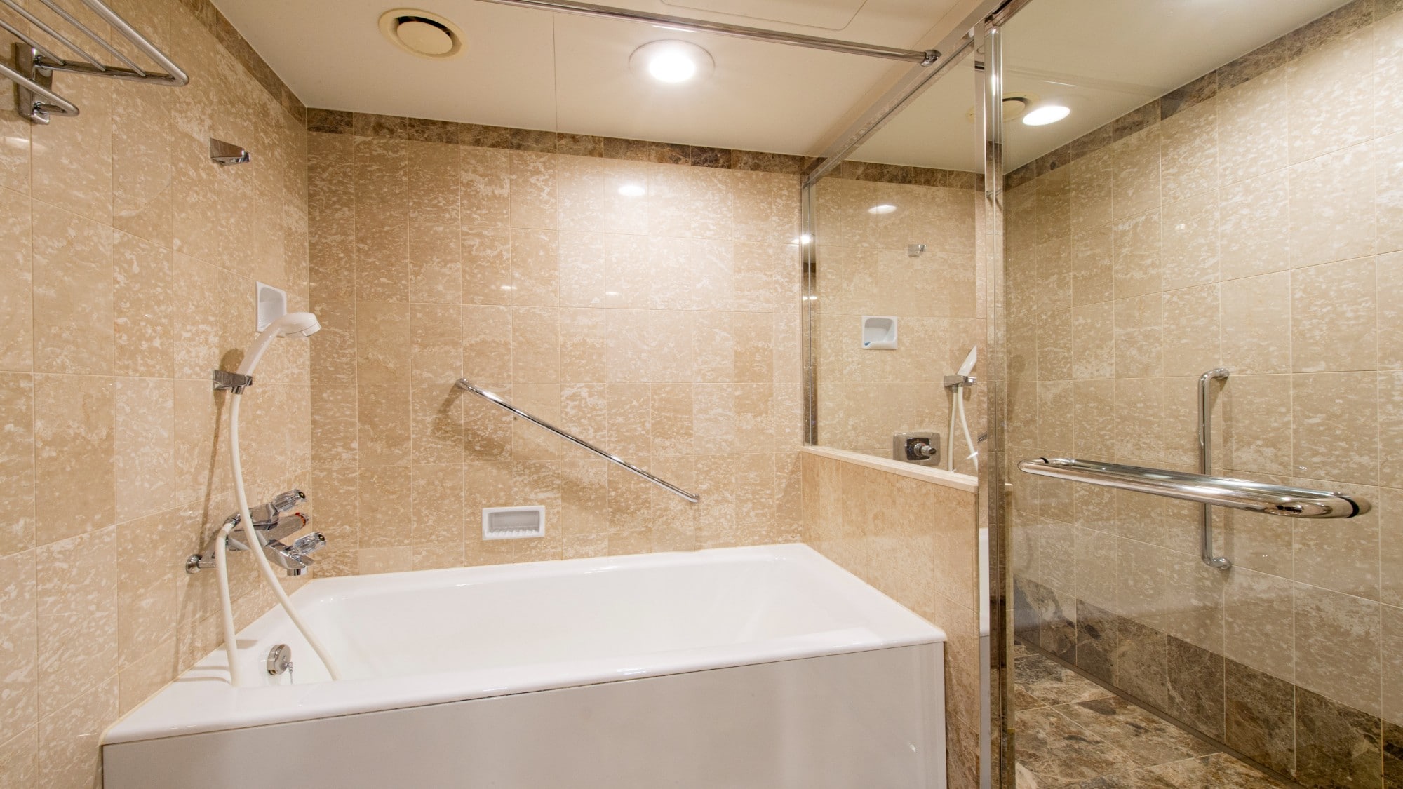 Separate bathroom