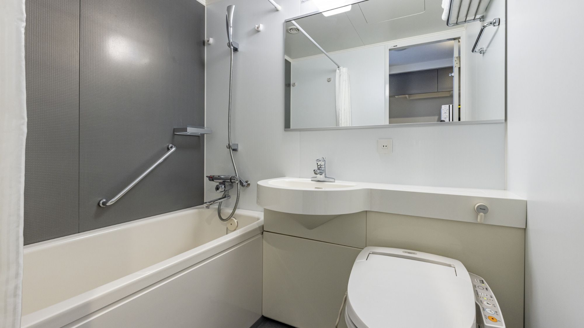 ◆Tempat tinggal ganda seluas 18 meter persegi｜Unit kamar mandi