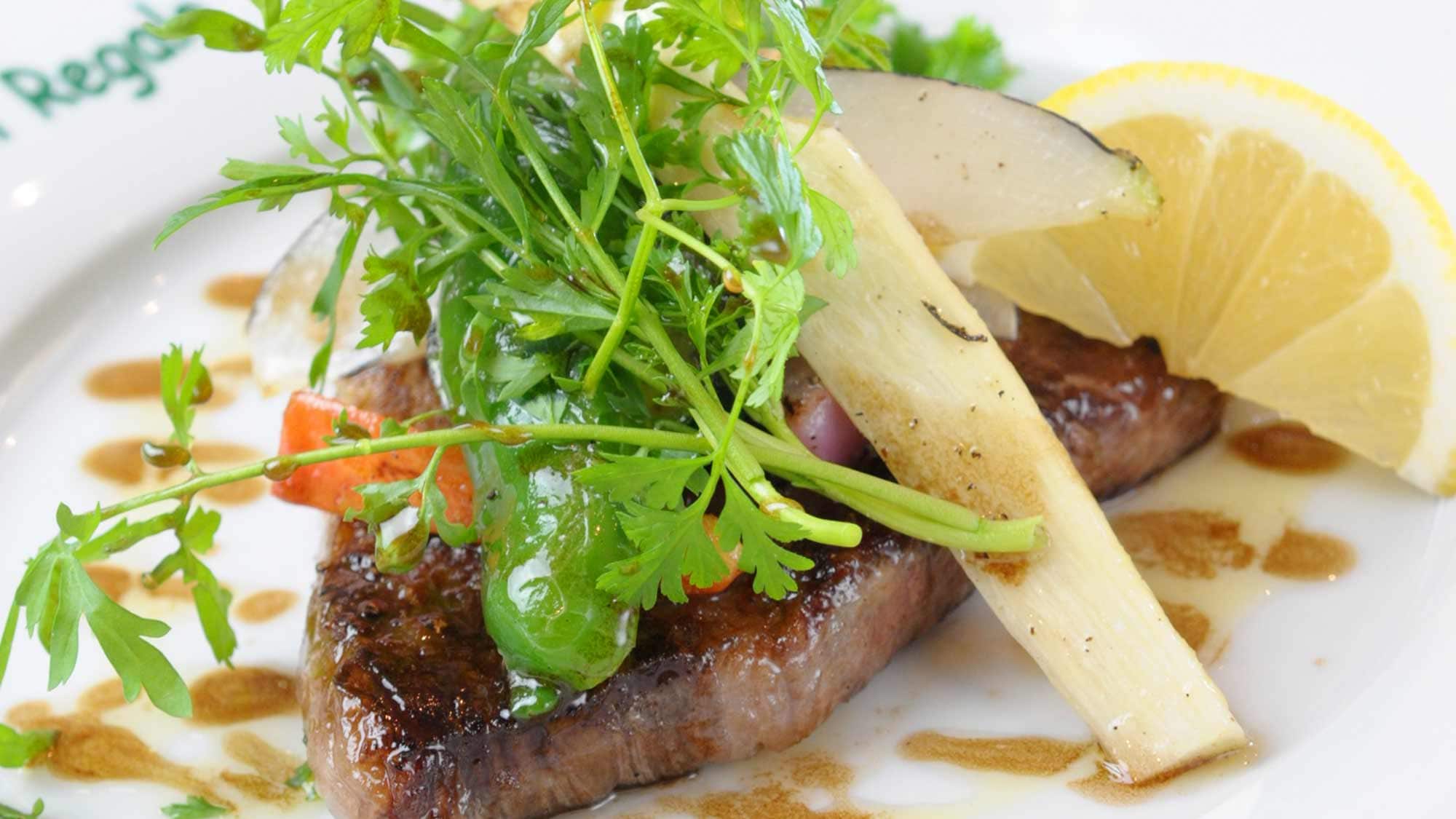 Daging juicy yang melelehkan lemak sedang