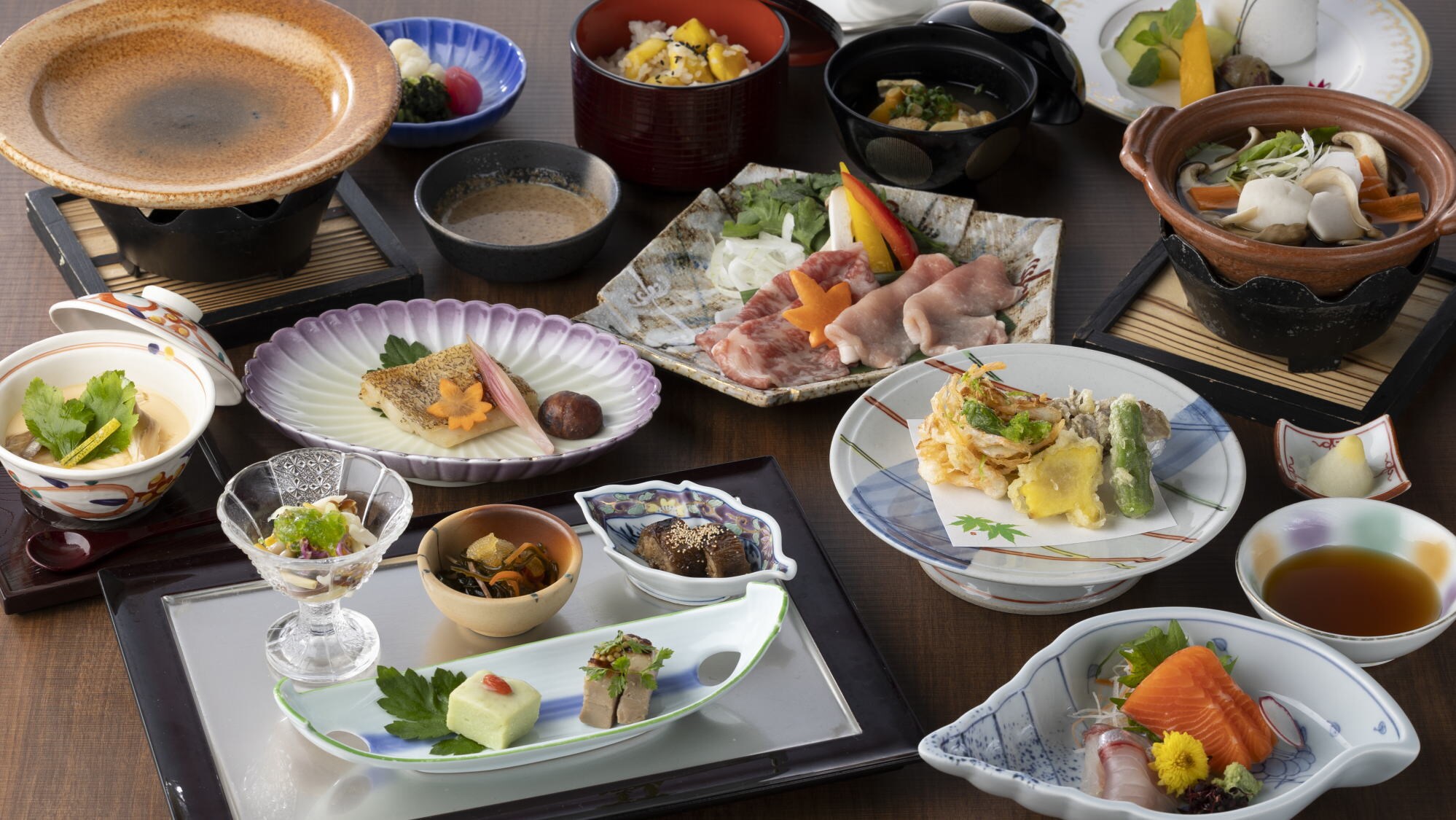 Autumn Japanese meal set ※Image