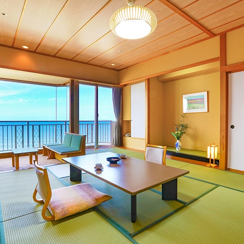 [Non-smoking] Ocean view Japanese-style room 12.5 tatami mats
