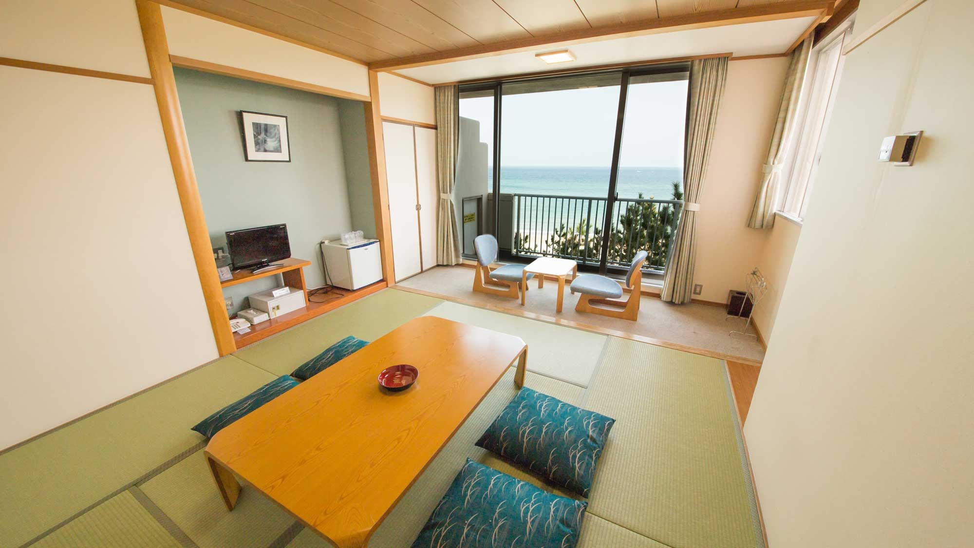 Ocean view Japanese-style room 8 tatami mats