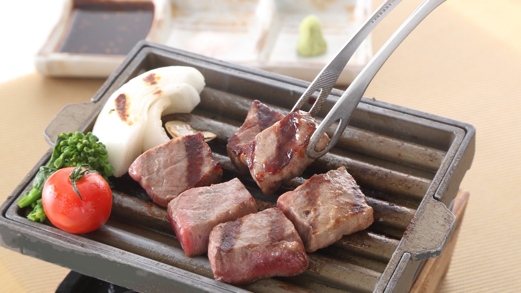Dinner example/Kyoto beef steak kaiseki
