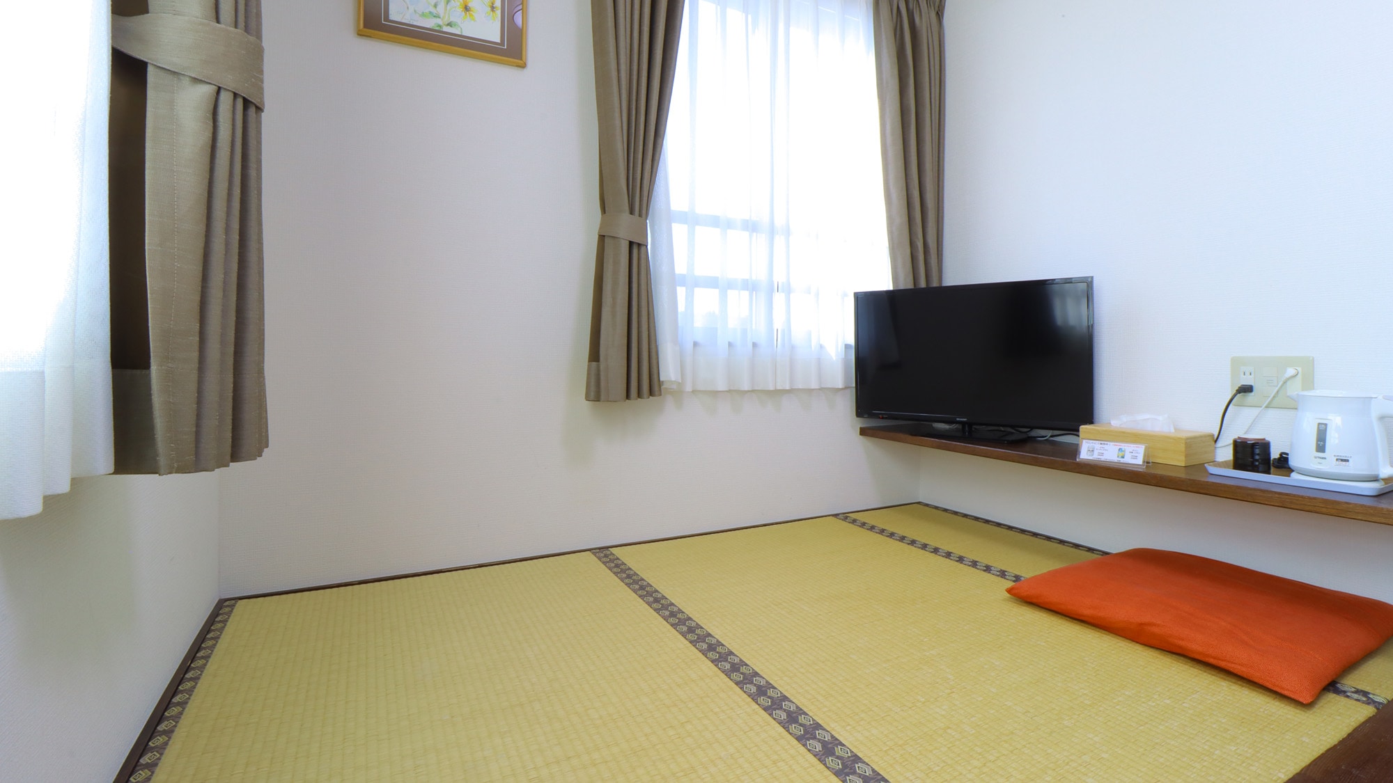 #【Kamar single dengan lantai yang ditinggikan】