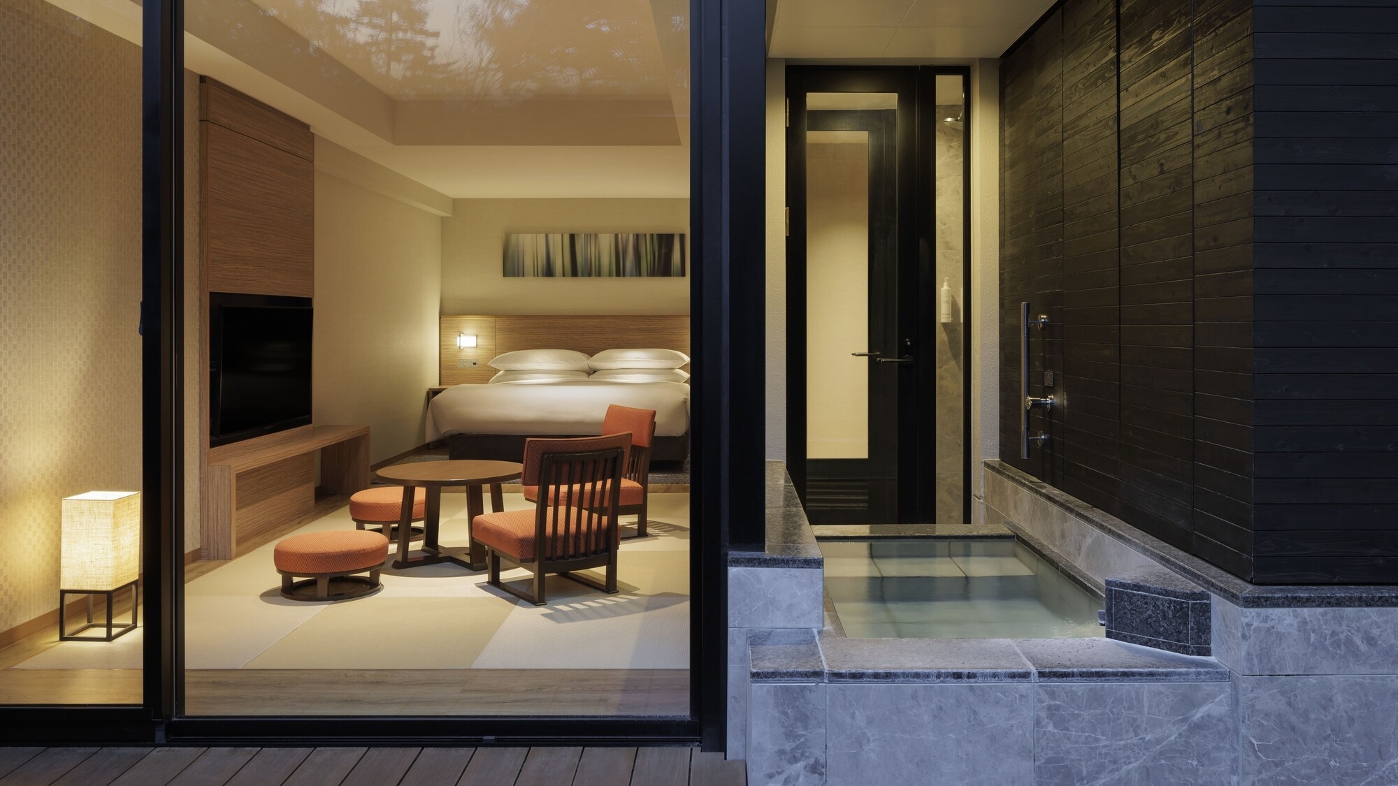 North Wing Premium Room with Open Air Hot Spring Bath/39m2 [2-4 people]