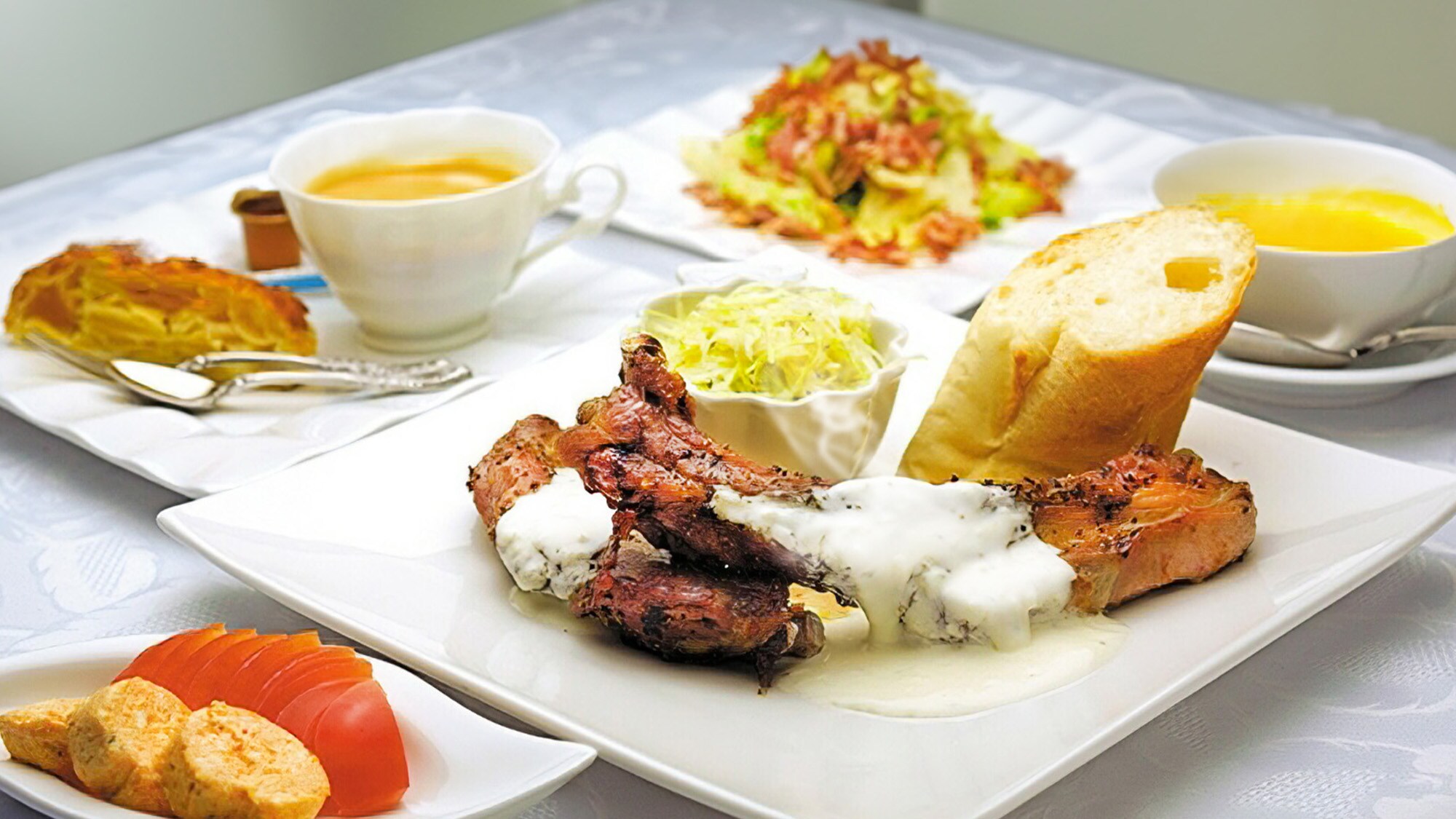 ◆ Spare ribs course