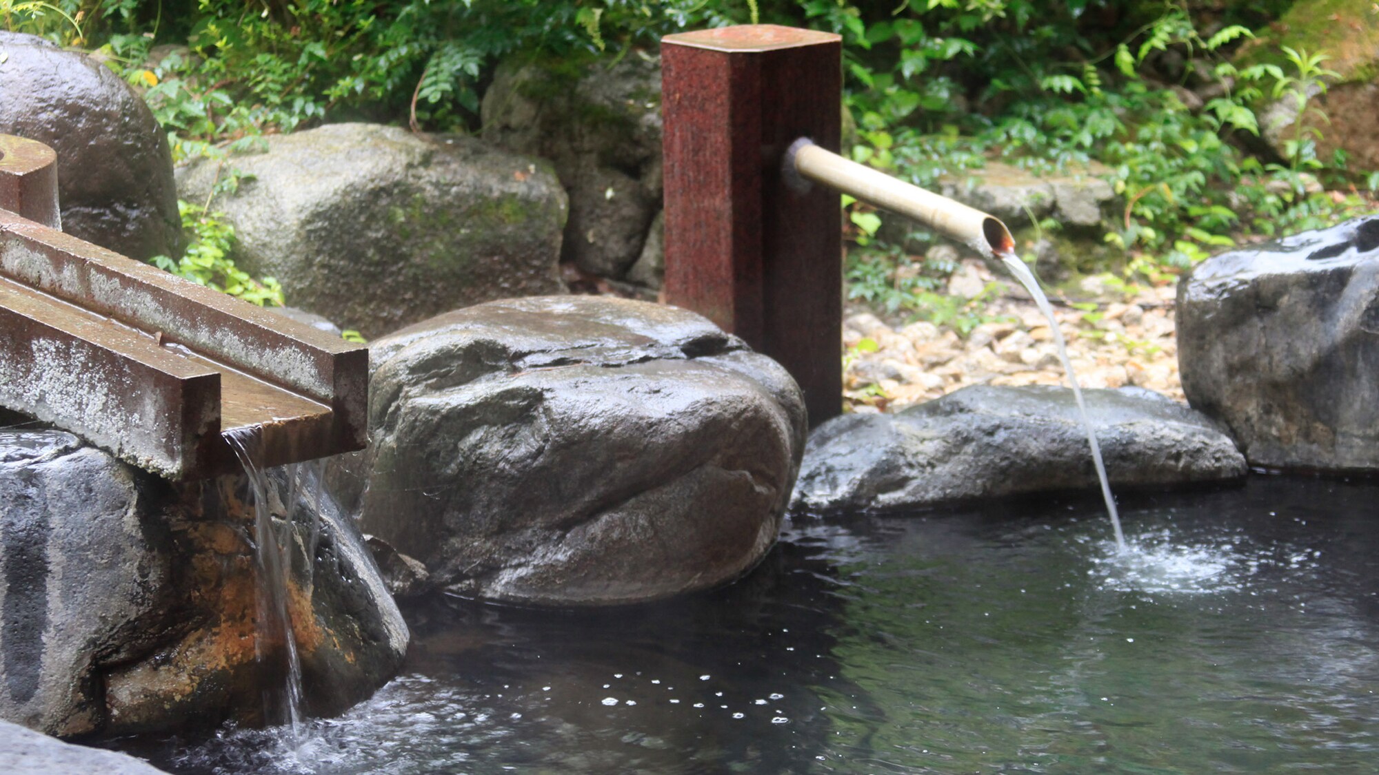 Hot spring: Main building north large bath "Chiyojo no Yu" open-air bath