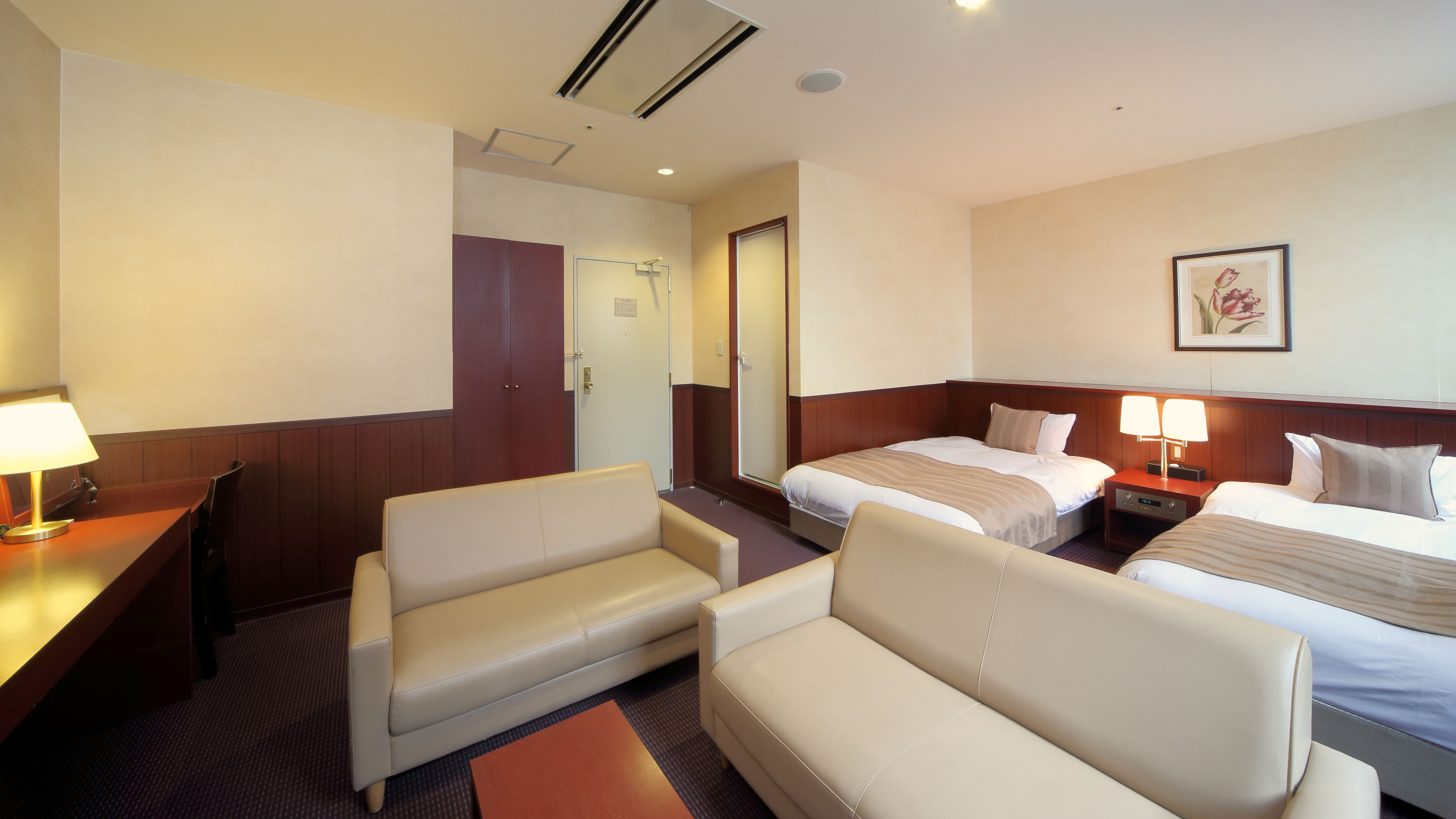 [Non-smoking] Stylish Deluxe Twin Room 28㎡-2