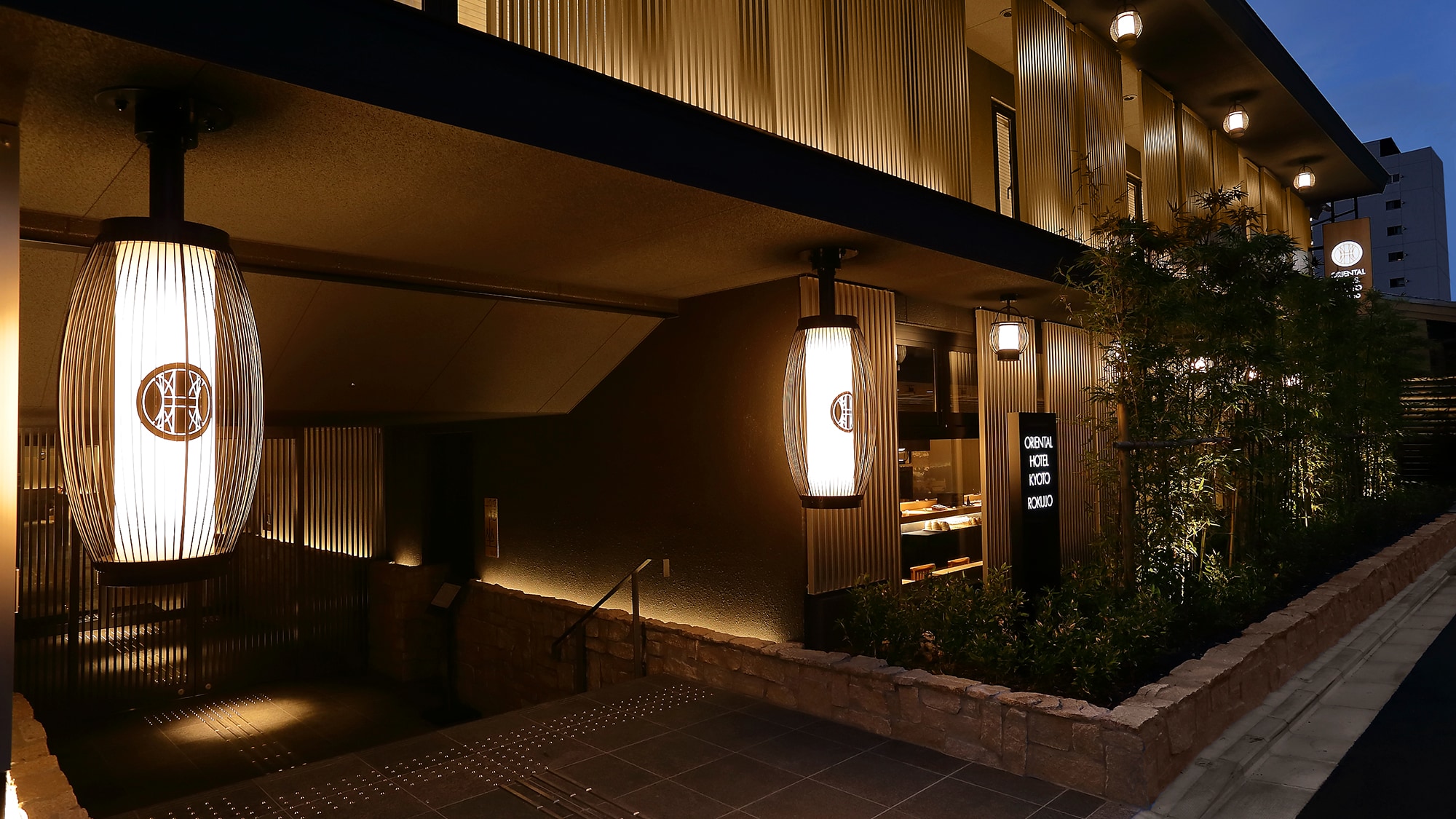 entrance.