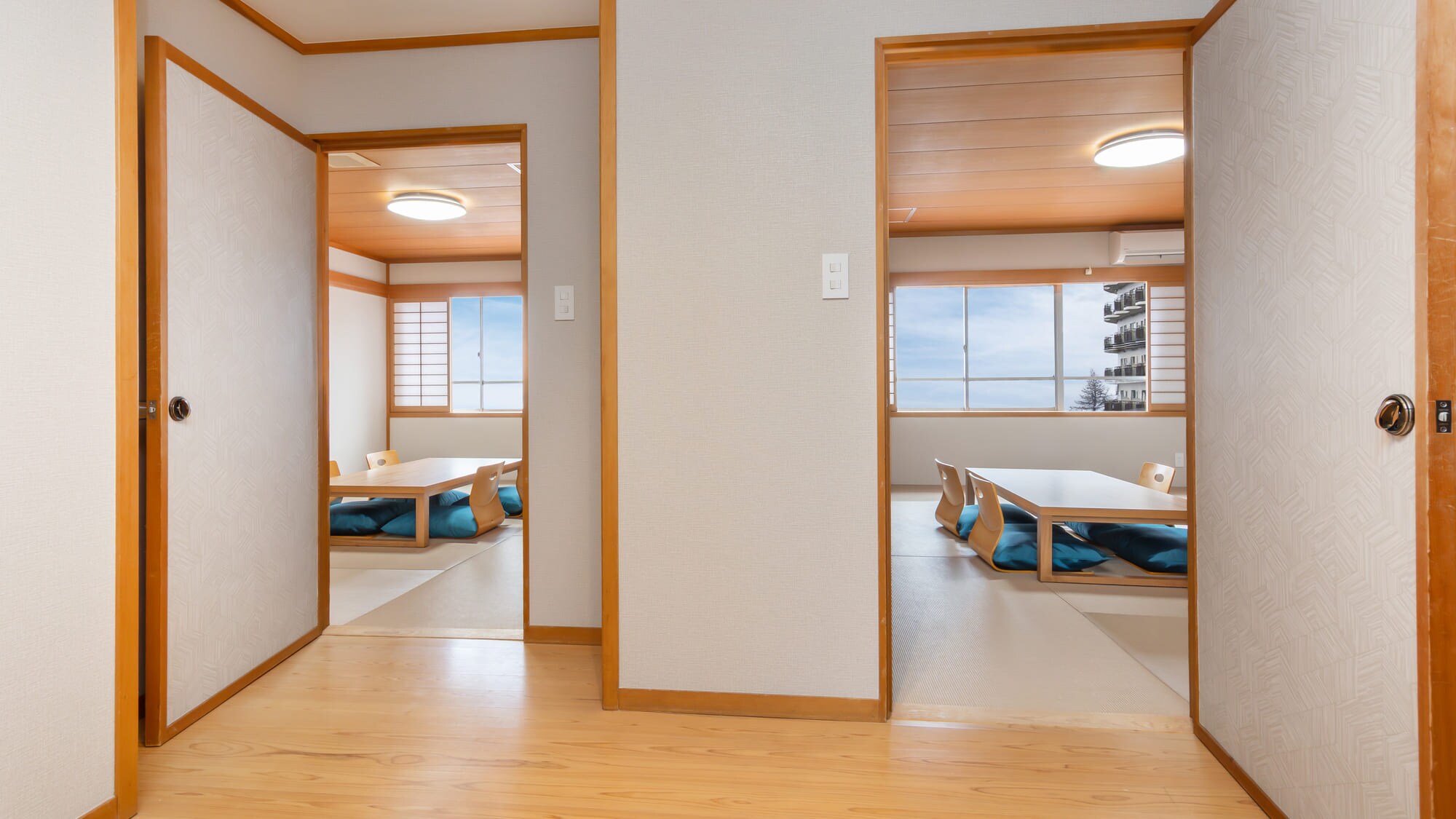 <Renewed in December 2025> Japanese-style room (10 tatami mats + 8 tatami mats) No bath A room with two separate Japanese-style rooms.