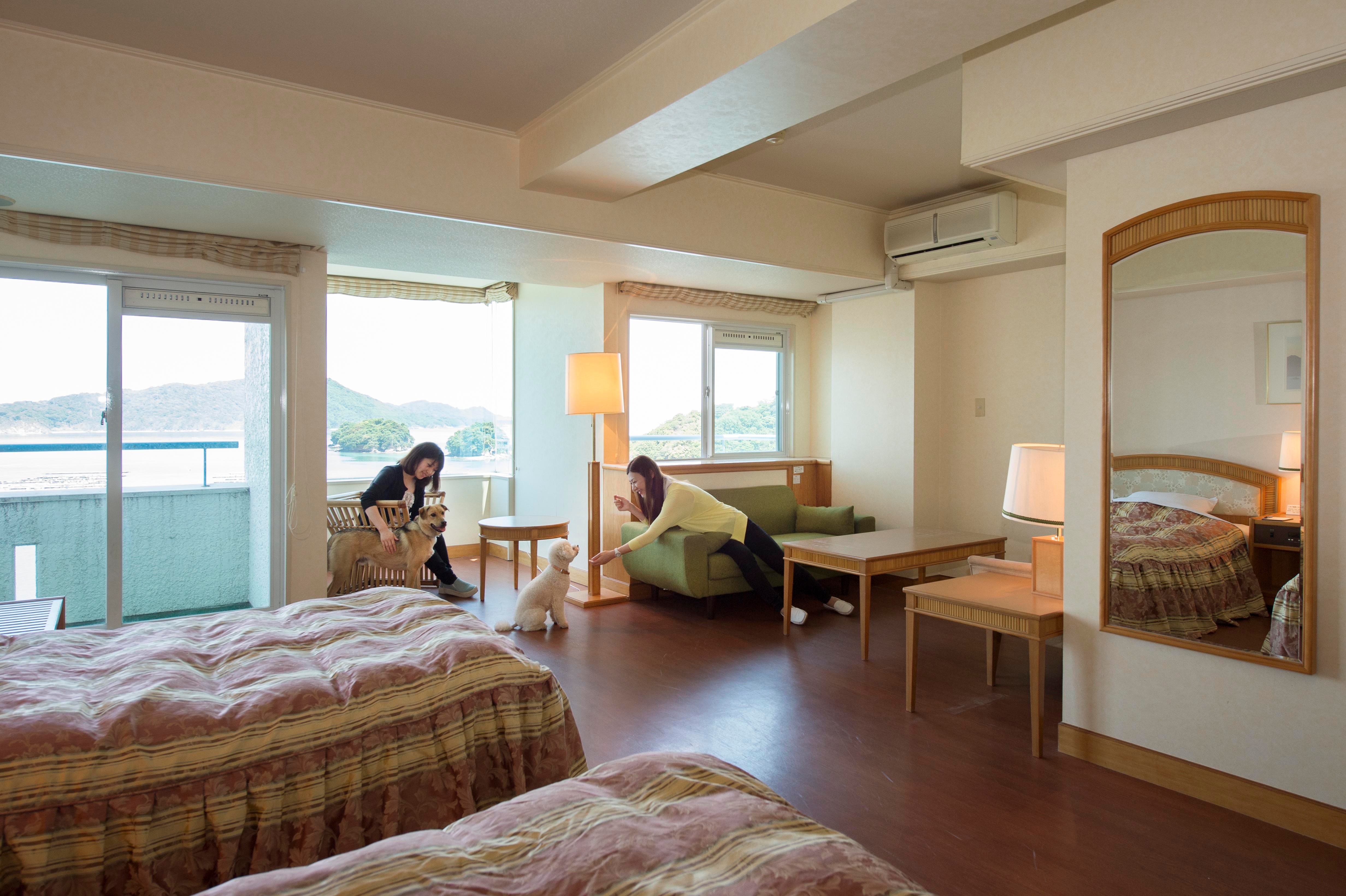 Ocean side superior twin room 45㎡