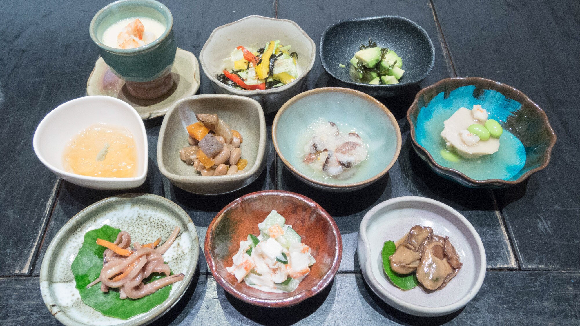 *[Dinner example] There are several types of small dishes! A little bit of each side dish♪