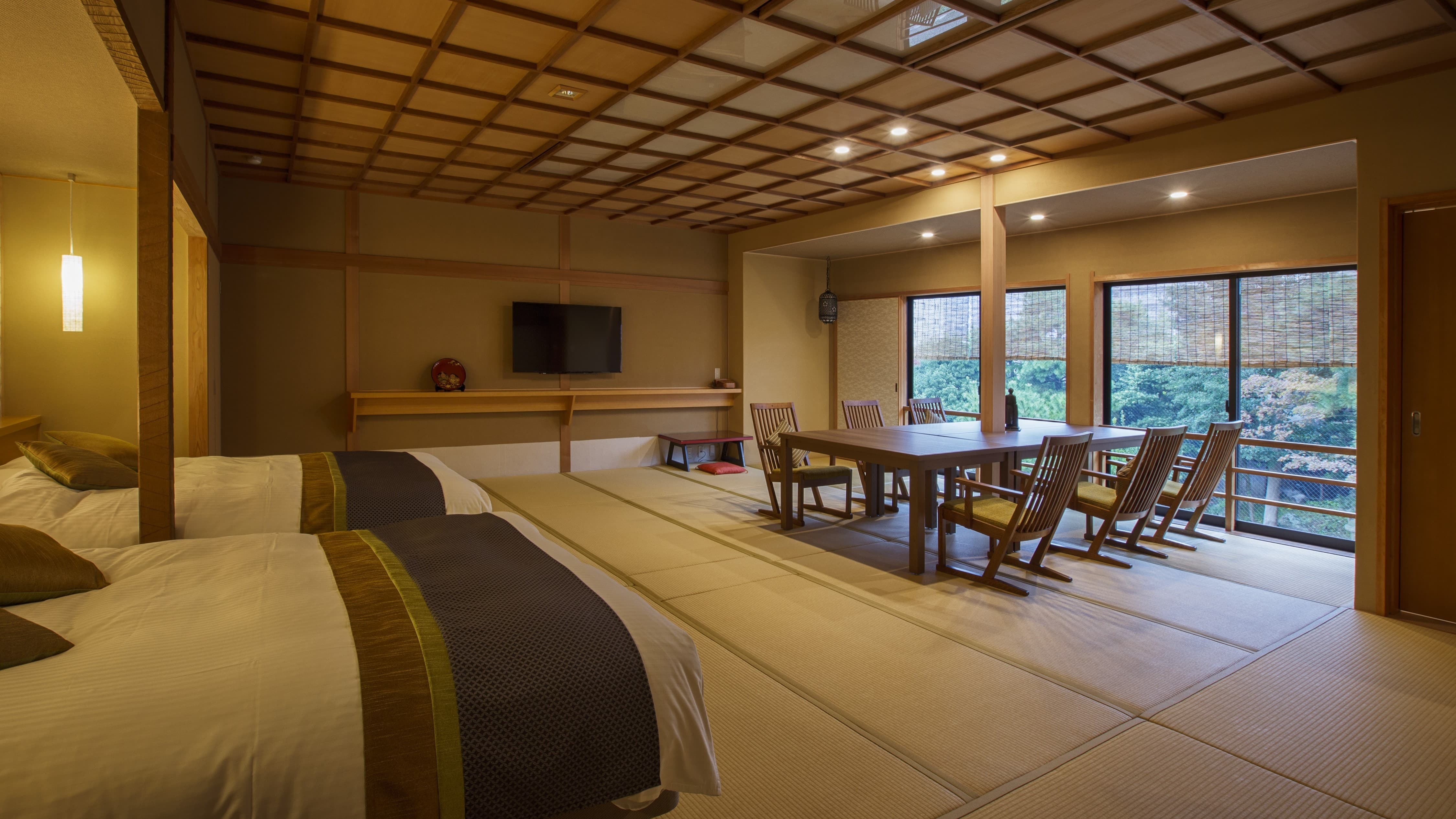 [Gedung baru/bebas rokok] Kamar Superior Twin <Modern Jepang yang menenangkan>