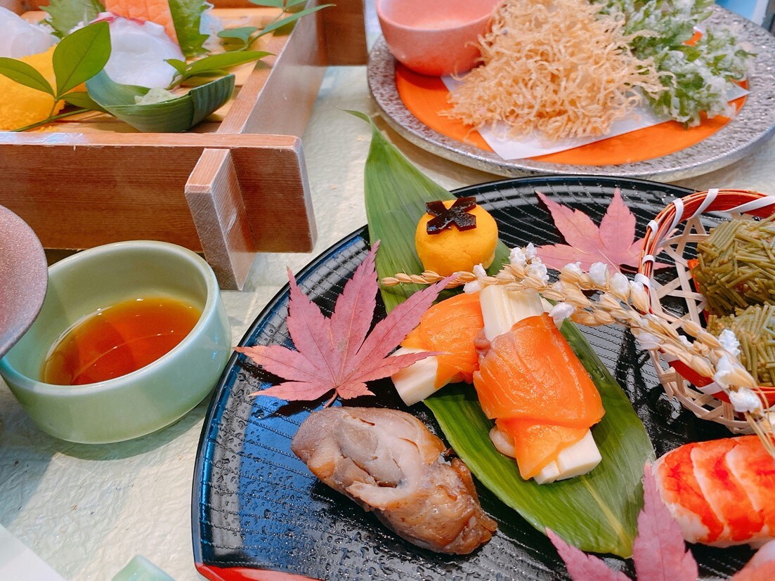 怀石料理日本套餐示例