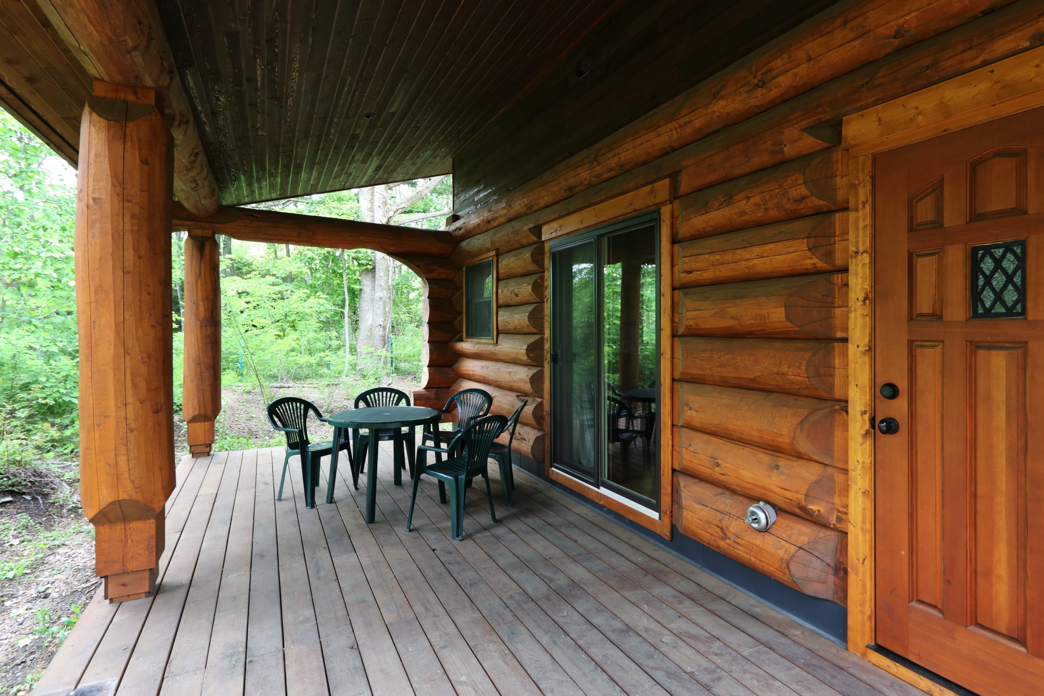 Log house for 4 people, Kobushi Terrace