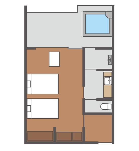General guest room_plan view