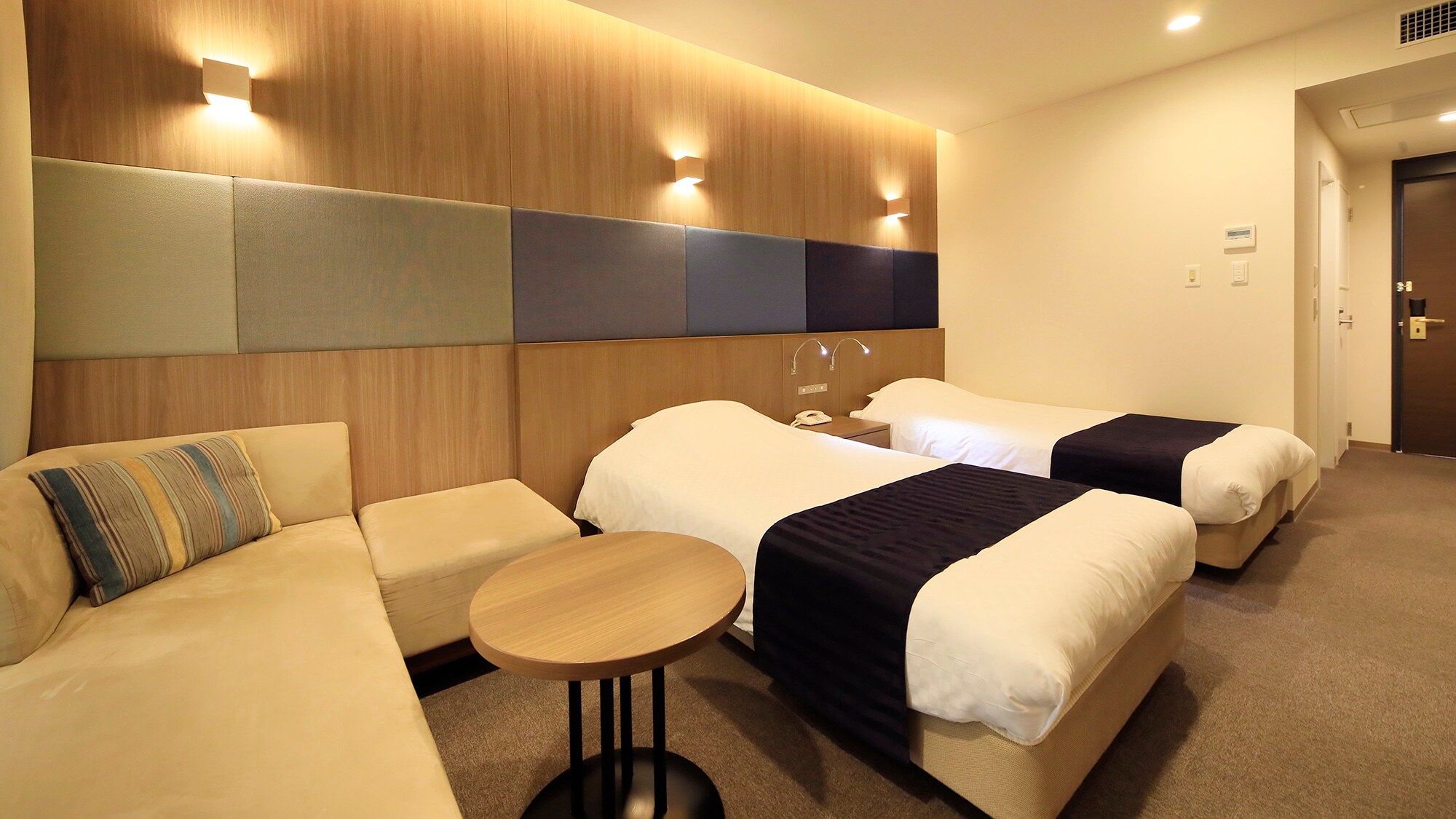 房間圖（圖為高級雙床房）