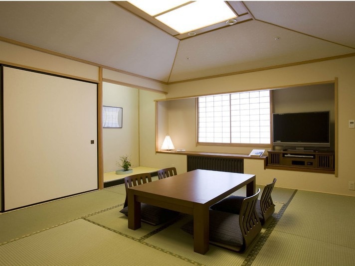 日式房間 / 這個房間很受有小孩和老人的家庭歡迎。