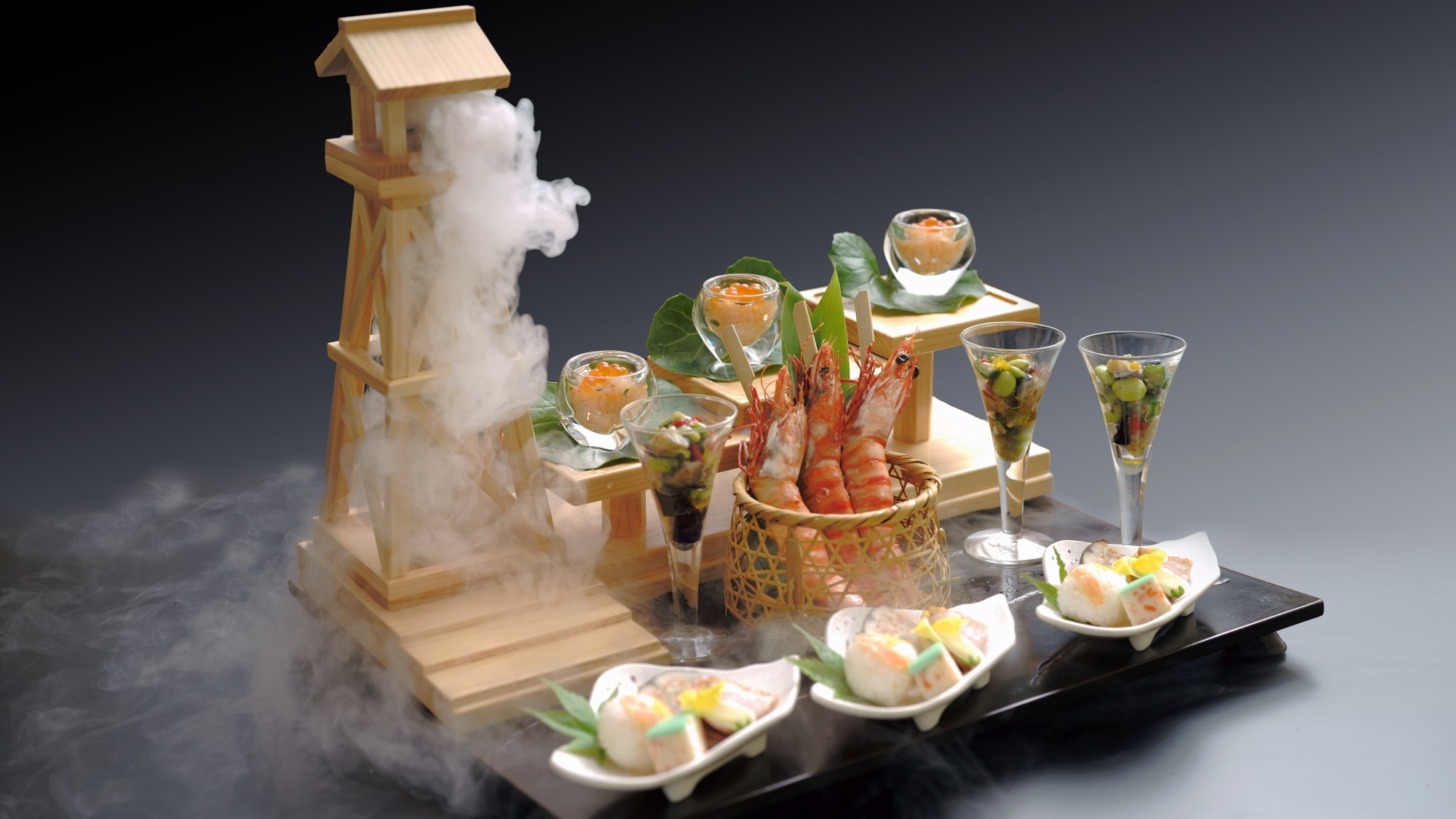 【前菜】噴湯盛り～紡～