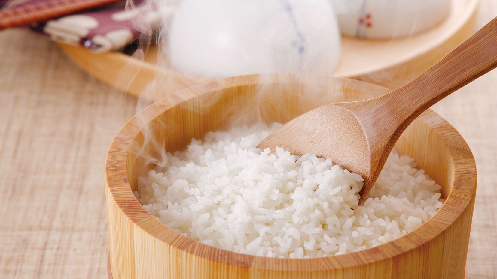 *[Contoh sarapan] Nasi Koshihikari dari Uonuma ★ Mulailah hari Anda dengan nasi yang baru dimasak.