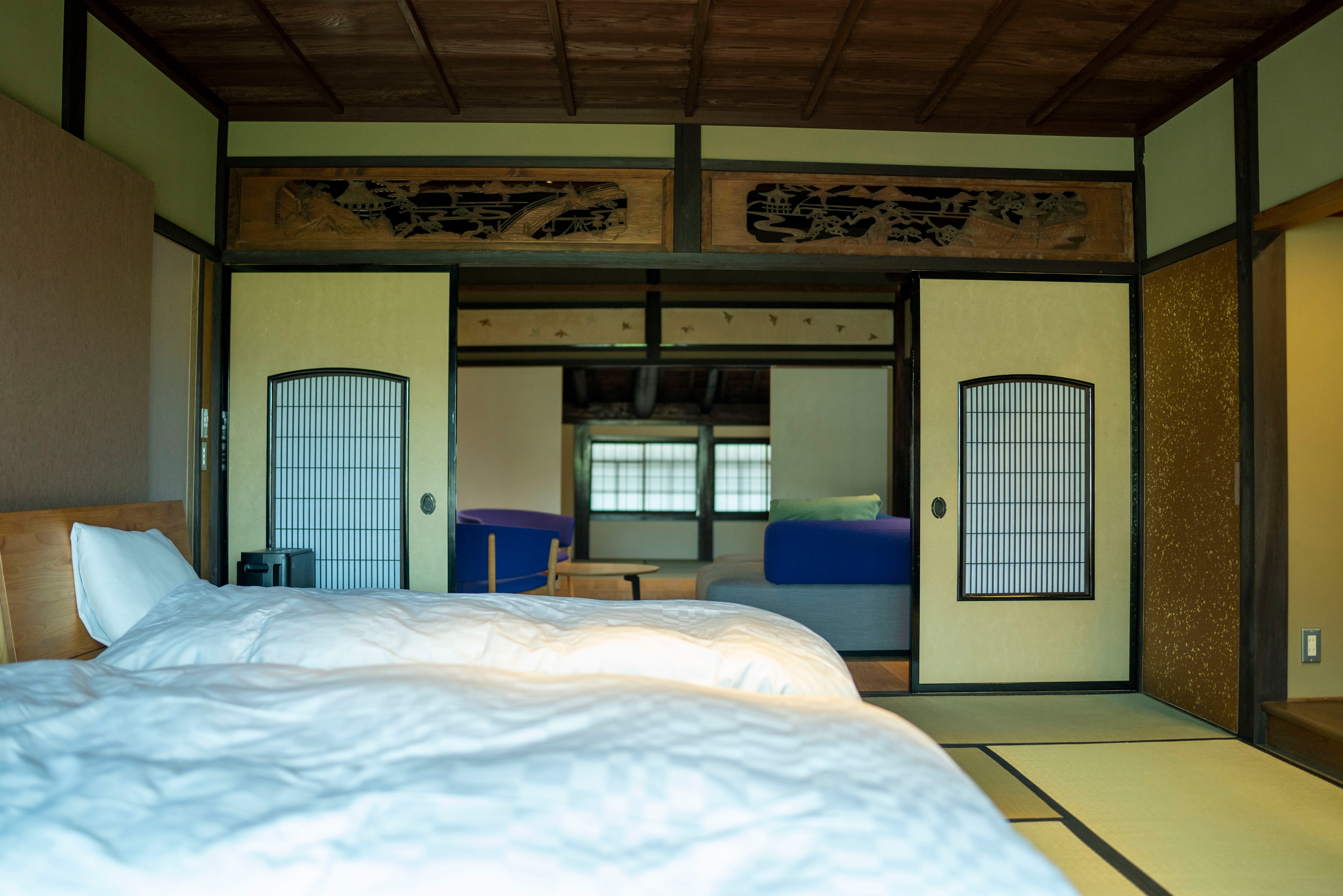 Nishizu Minato Furukawa: Suite (up to 6 people) 2nd floor bedroom