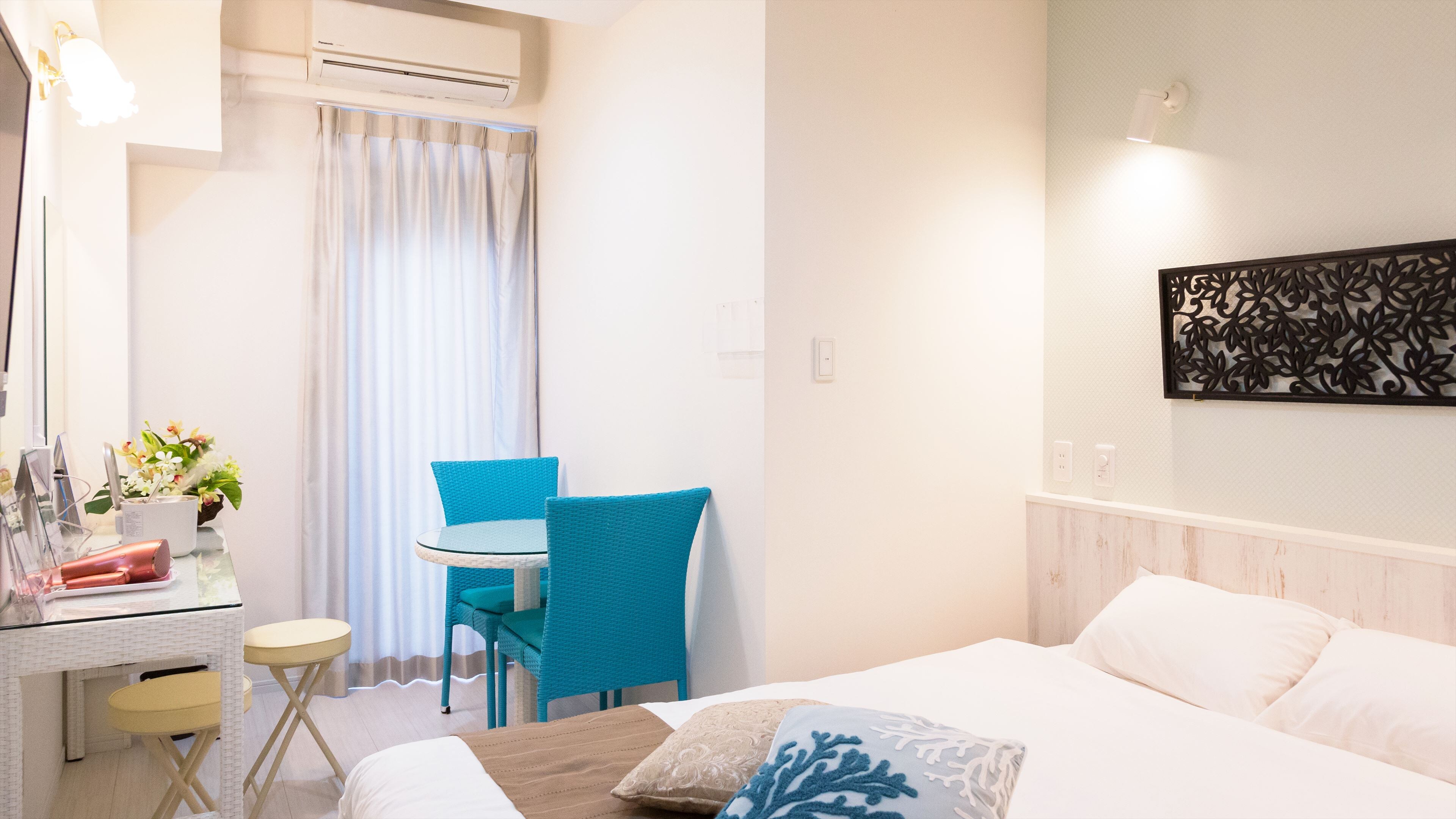 All rooms are equipped with beauty equipment!