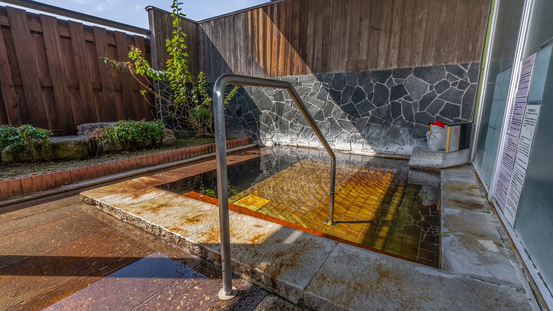 Large communal bath