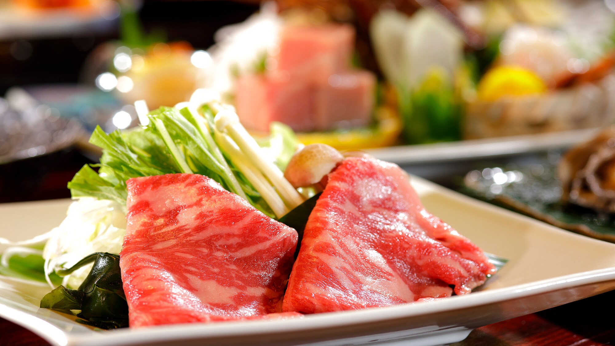 季节性怀石料理的示例