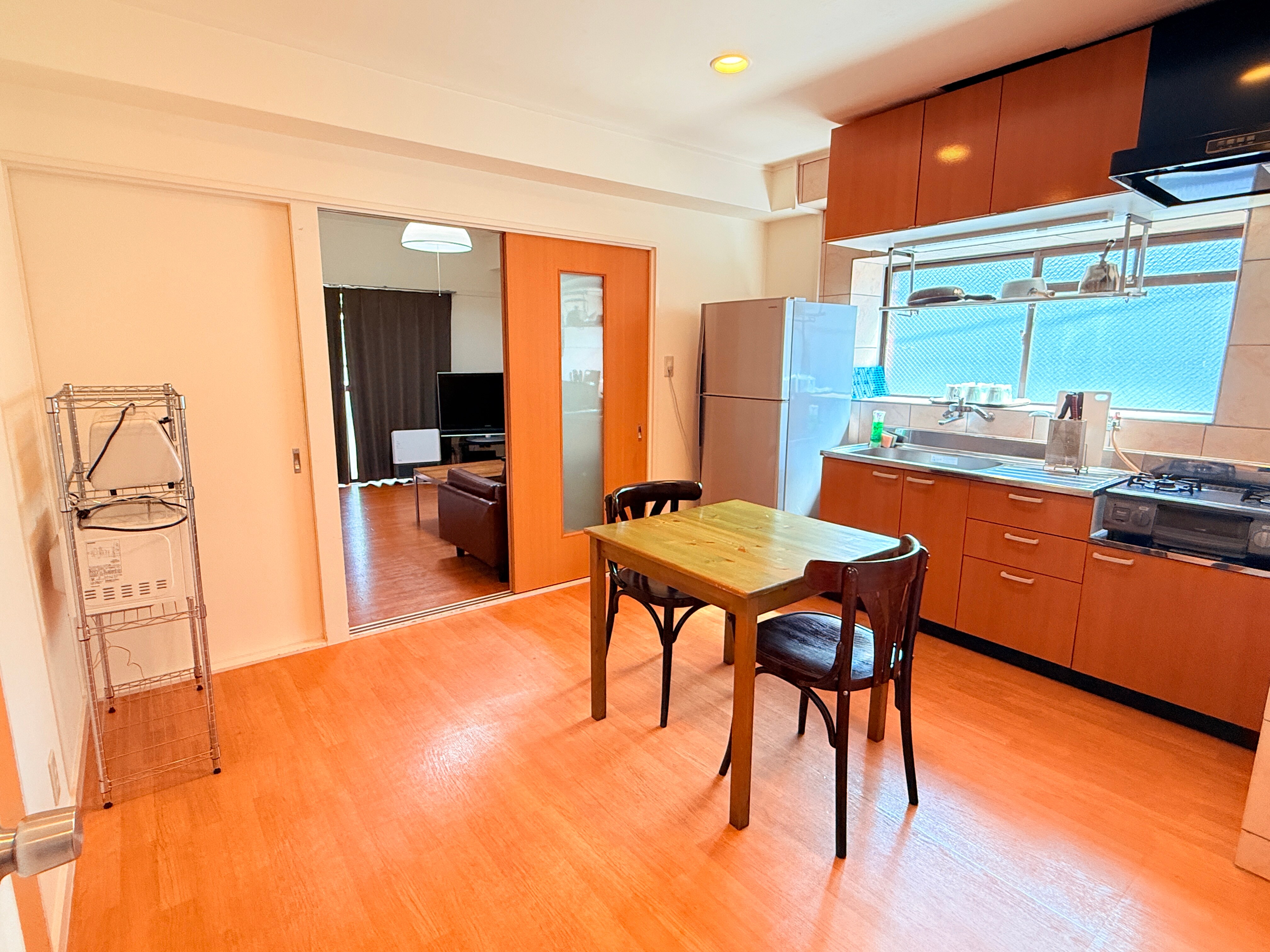 Ruang tamu apartemen