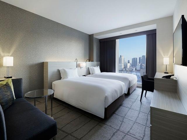[Direkomendasikan untuk perayaan ulang tahun] Kamar Deluxe dengan Pemandangan dan Kamar Mandi, Kamar Twin, 30,1m²
