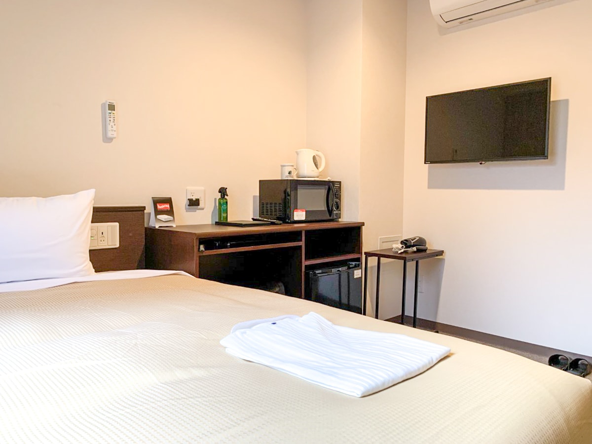 [Single room] Humidified air purifier & microwave oven & wi-fi ♪ Adopted "slumber bed"