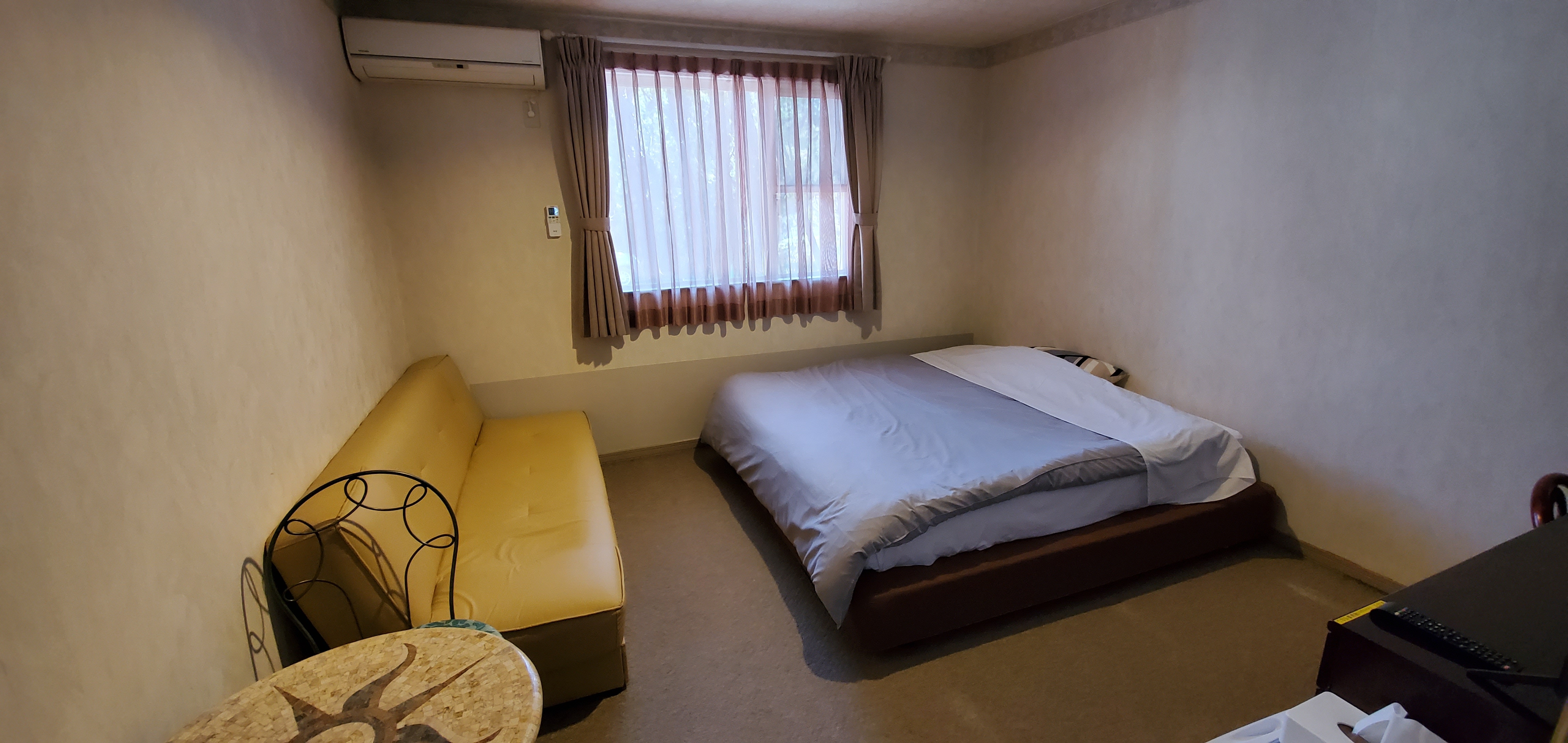 The room