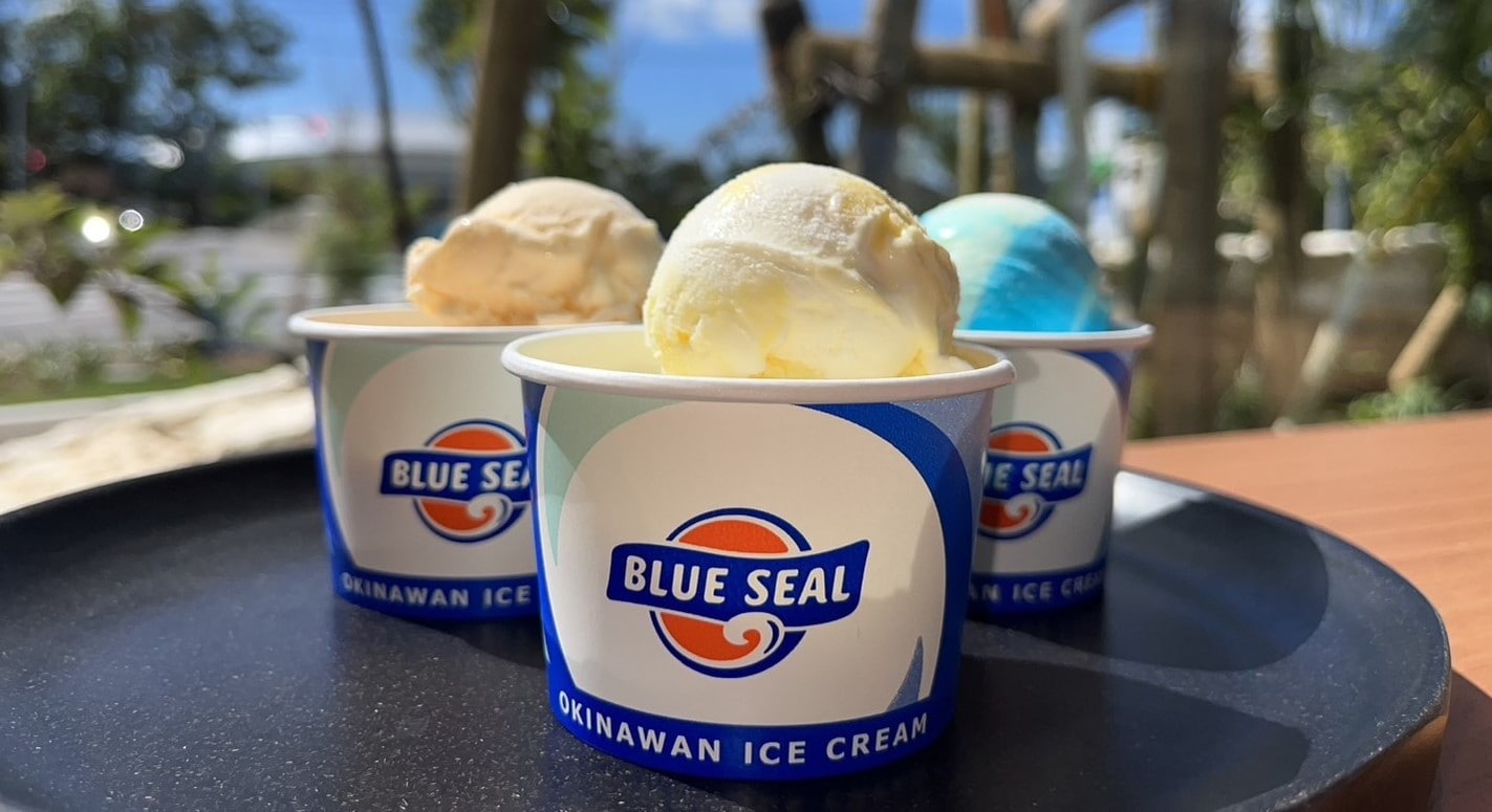 [Đồ ngọt] Cảm giác như bạn đang ở một đất nước nhiệt đới với Kem Blue Seal!