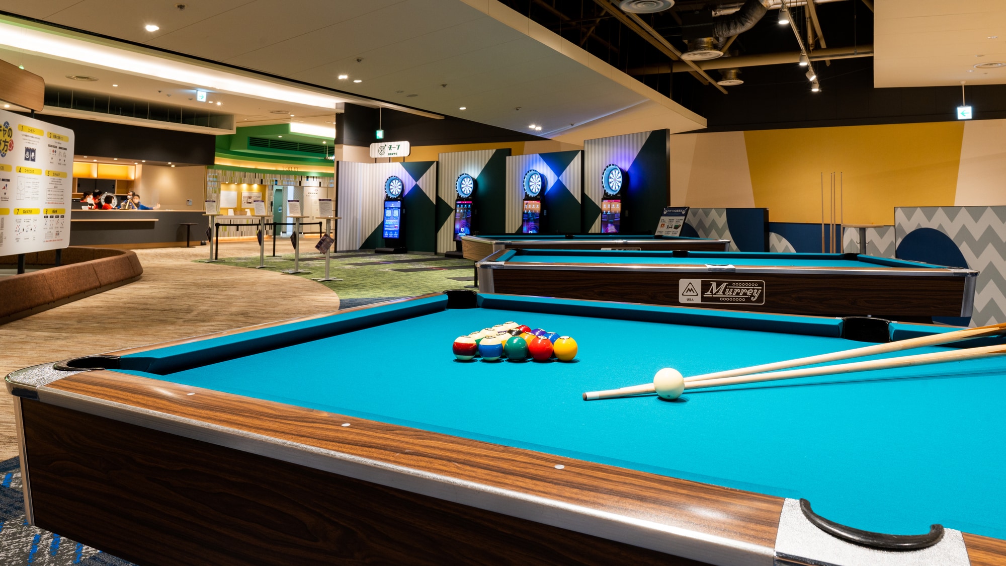 [SUGINOI BOWL & PARK·台球]與朋友和家人一起享受正宗的台球