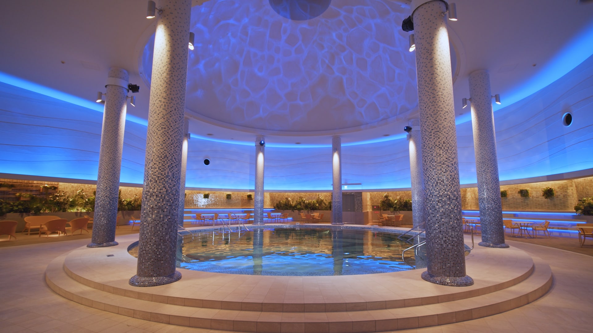 [Spa Pool] Green Oasis (Circular Pool)