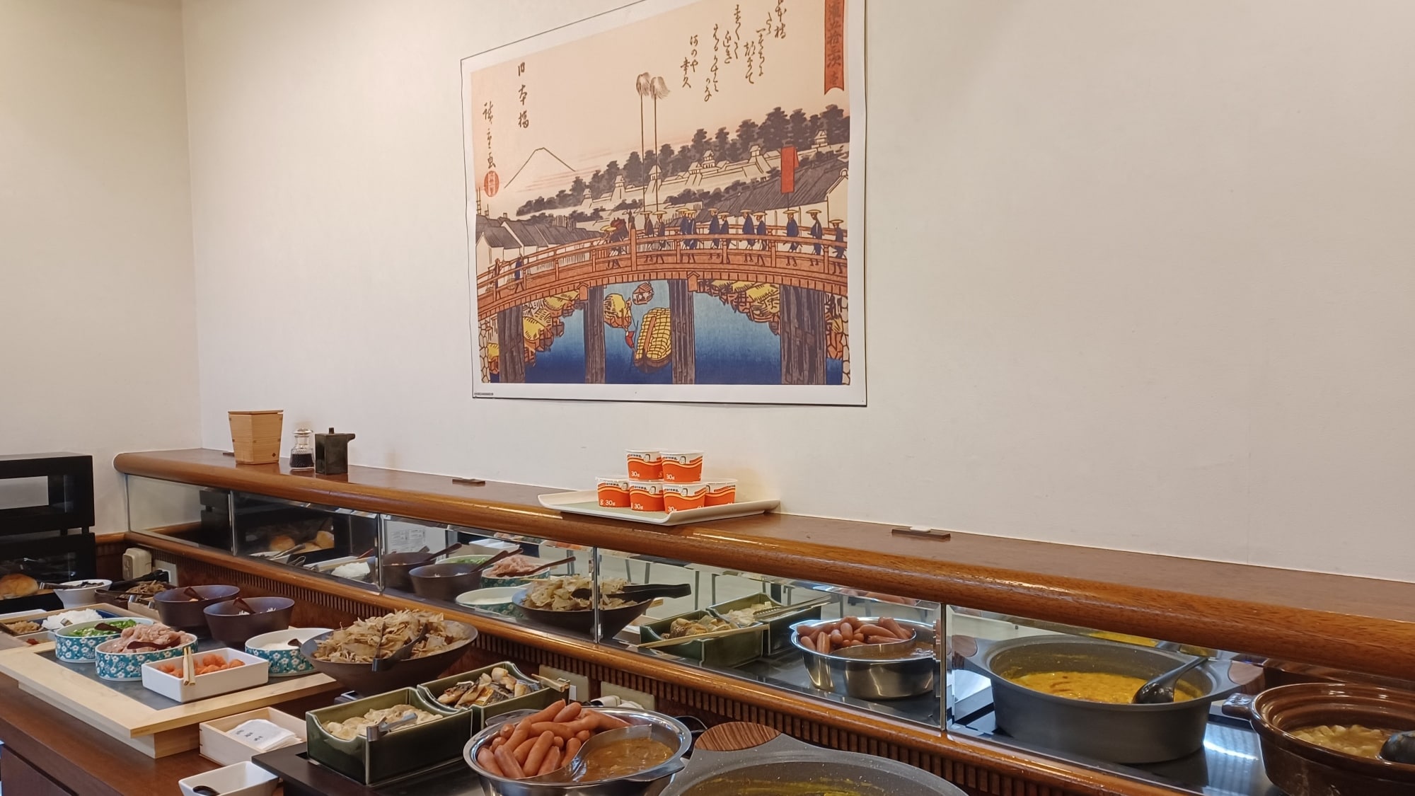 Hình ảnh bữa sáng (nơi phục vụ bữa sáng ở tầng một)
