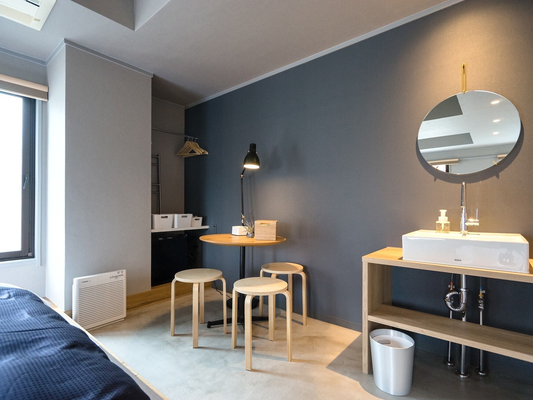 Japanese triple room without meals (non-smoking) Shower booth 03