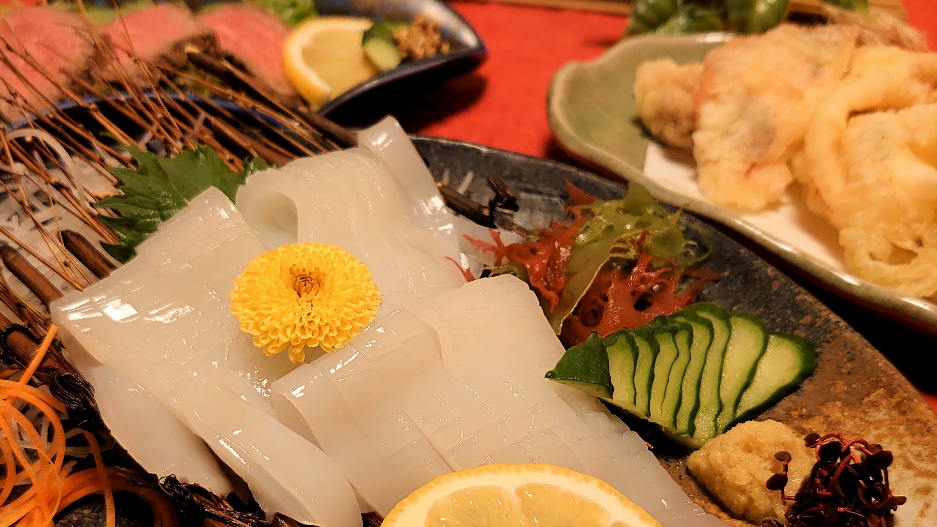 [晚餐] 白魷魚套餐