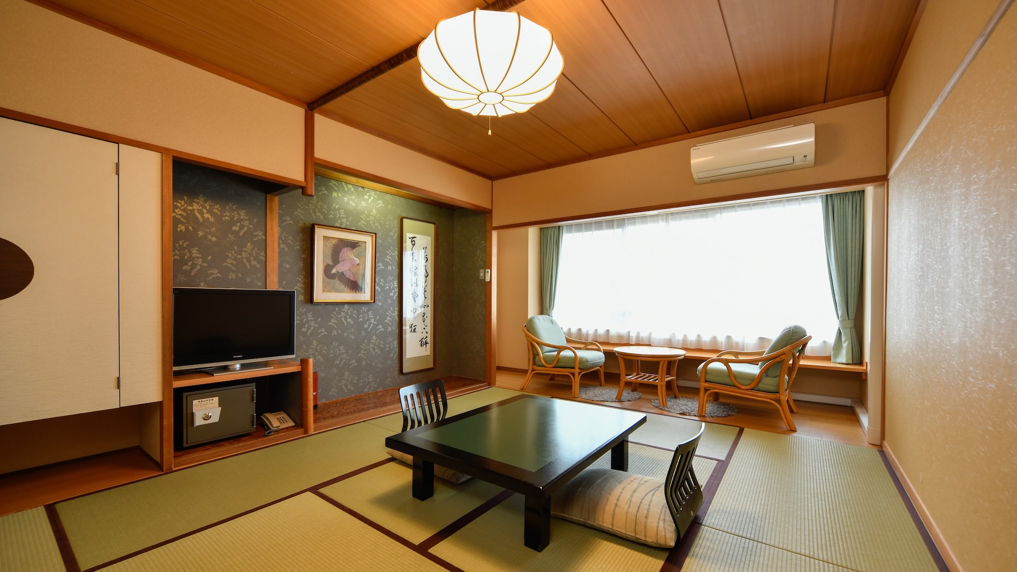 Kodama no Ma（日式房間） Mimatsukan Standard。 10～12張榻榻米的日式房型。
