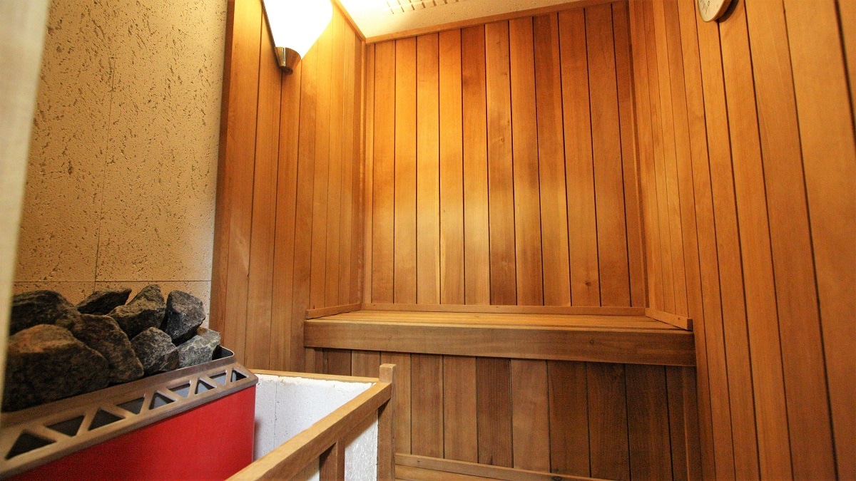 Family room sauna
