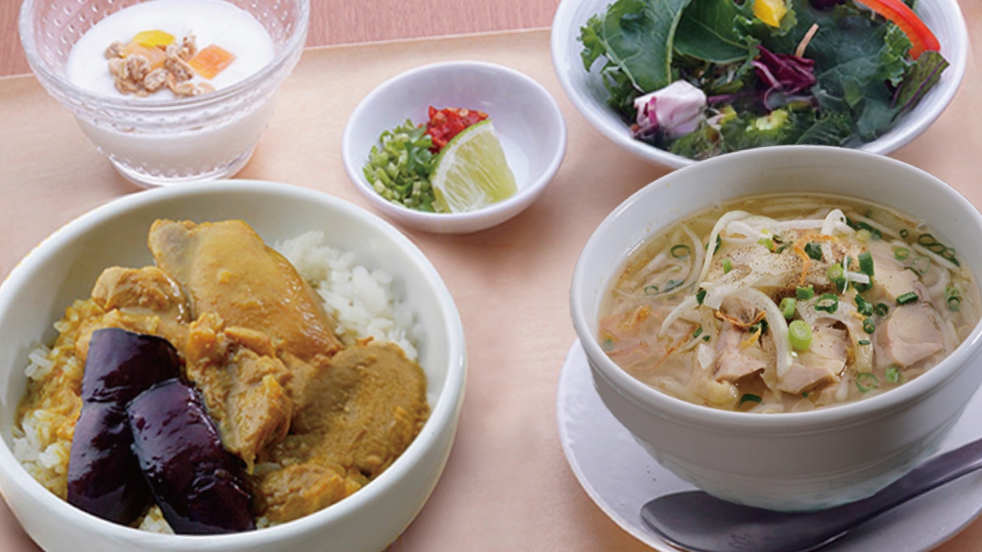 [Bữa sáng] Bộ cà ri hôm nay