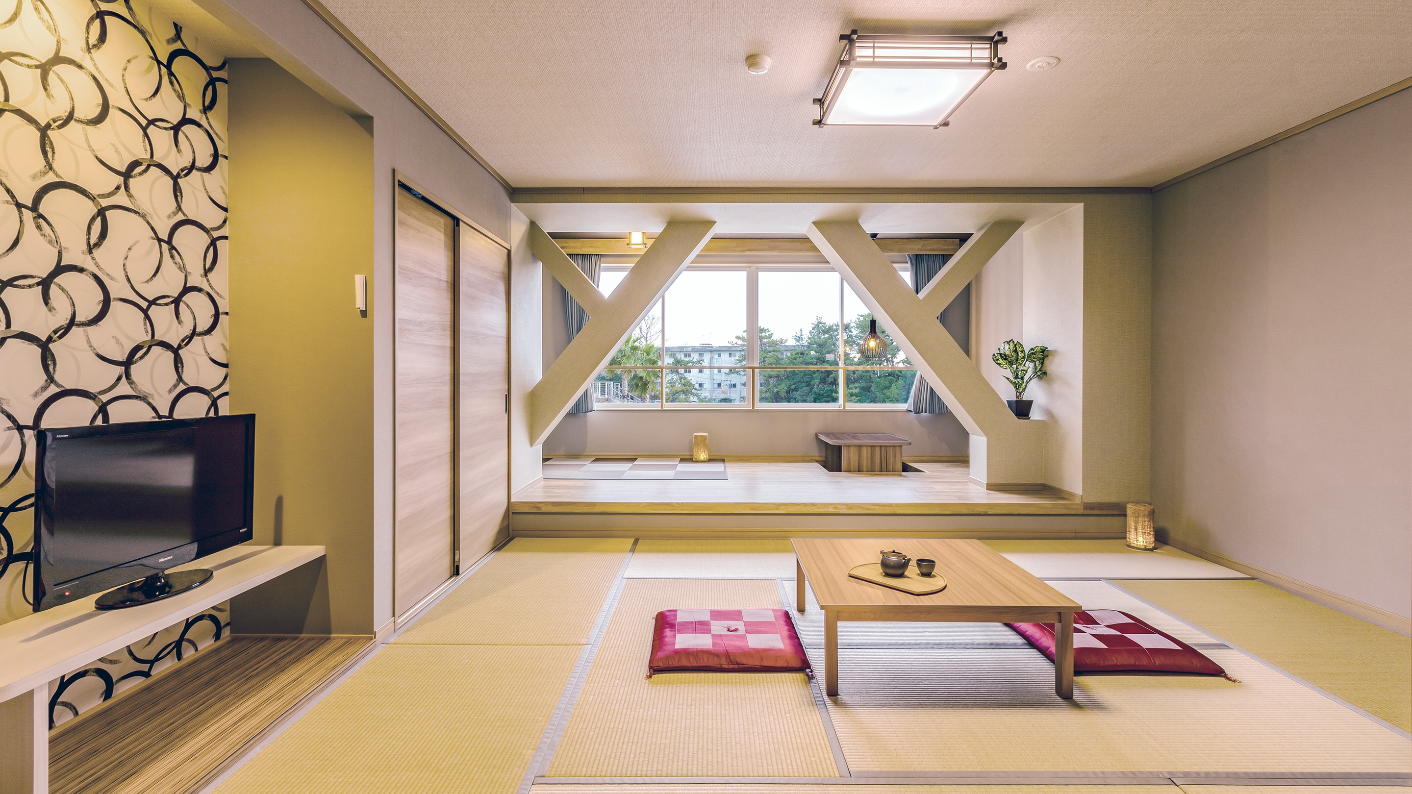 Superior Japanese-Western Twin Room (Poolside) *Example of a guest room