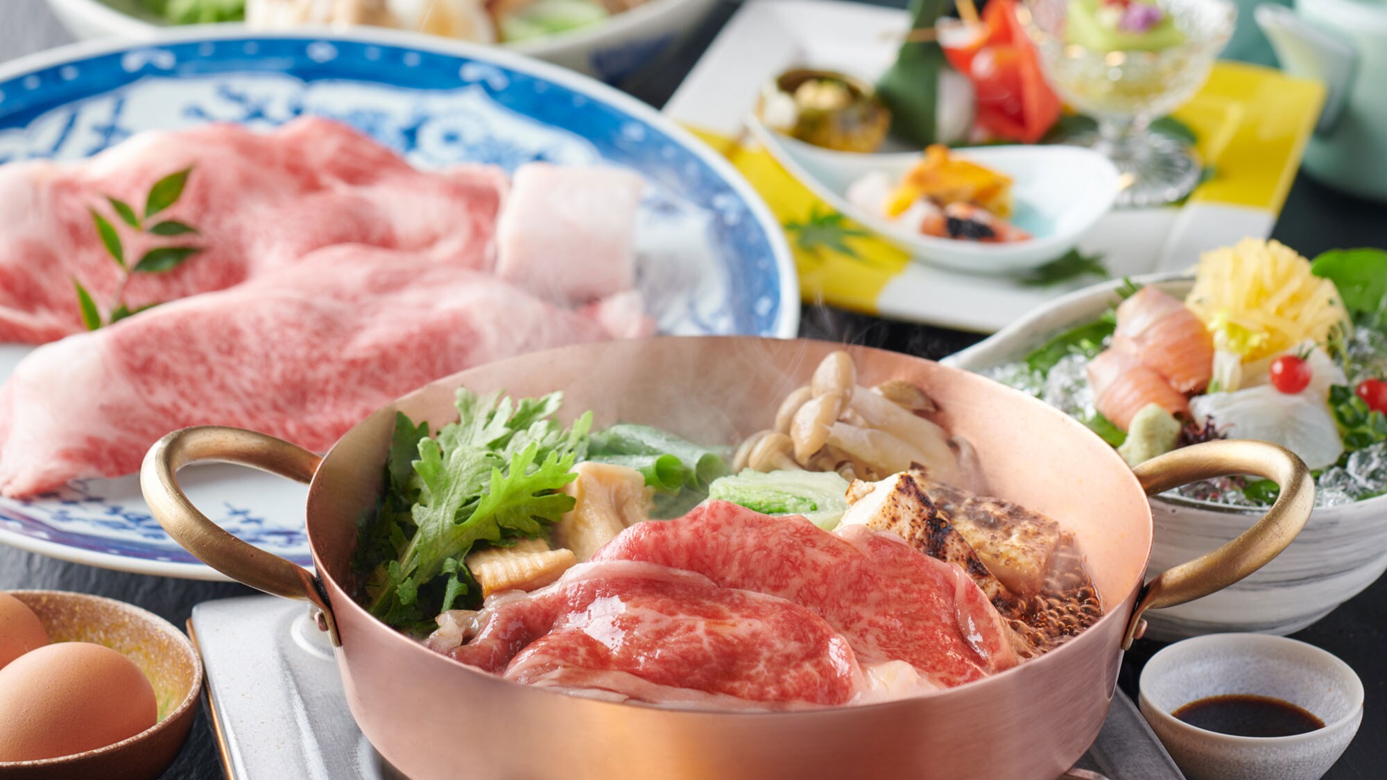 Omi beef sukiyaki image