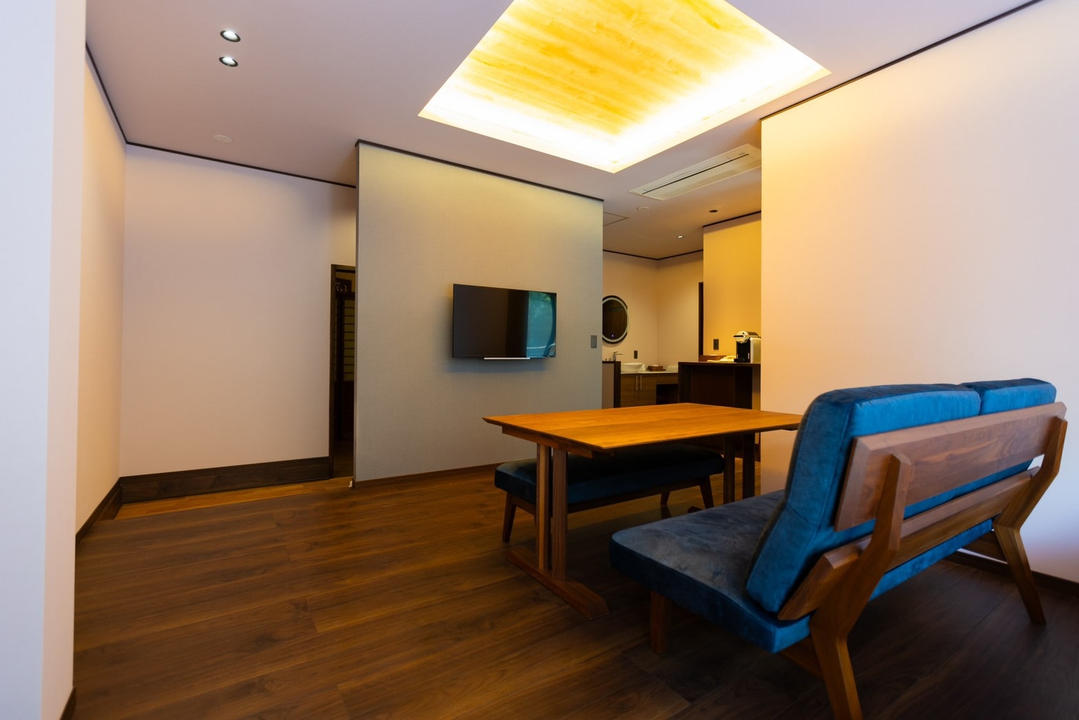 Special room with sauna "Sakura" sofa