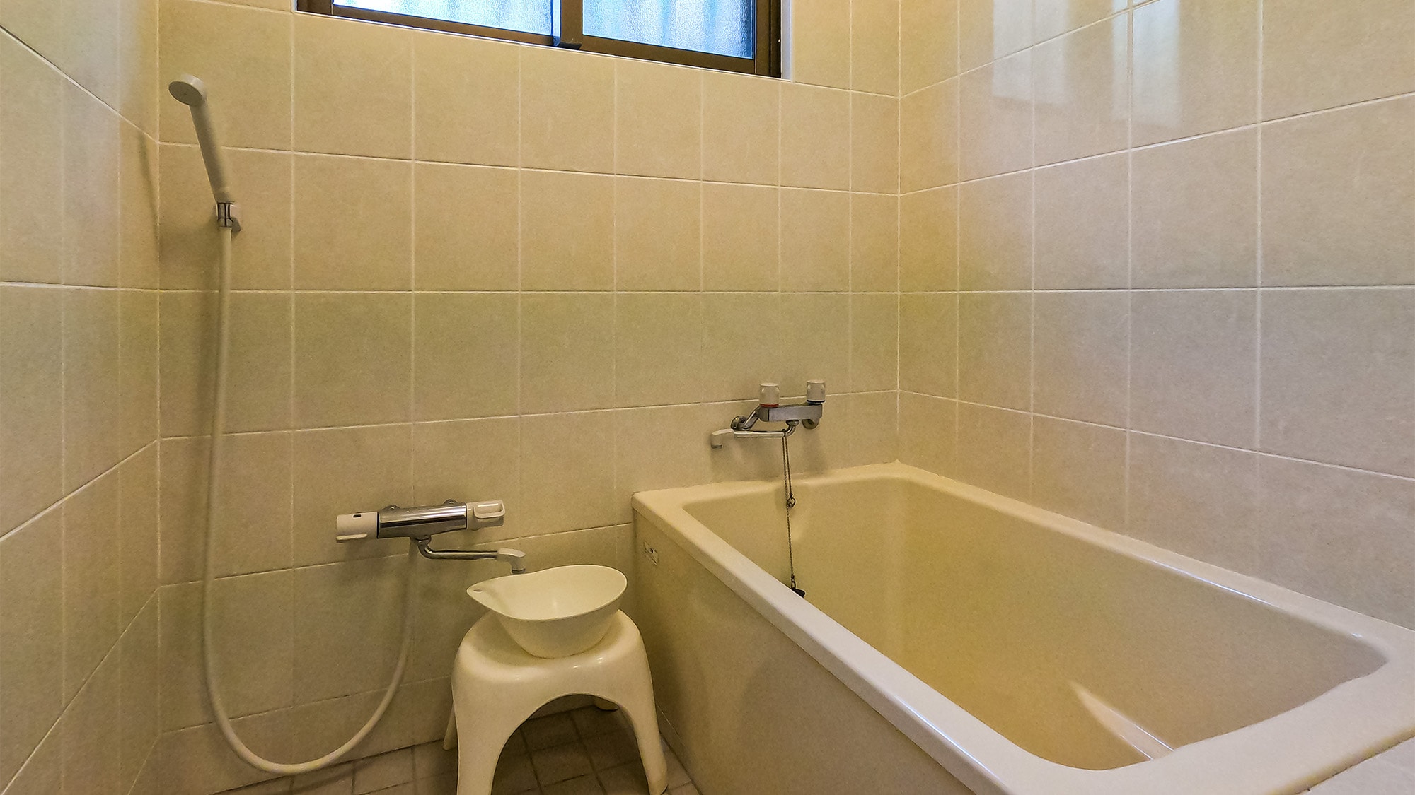 ・After having a lot of fun, relax in the bath